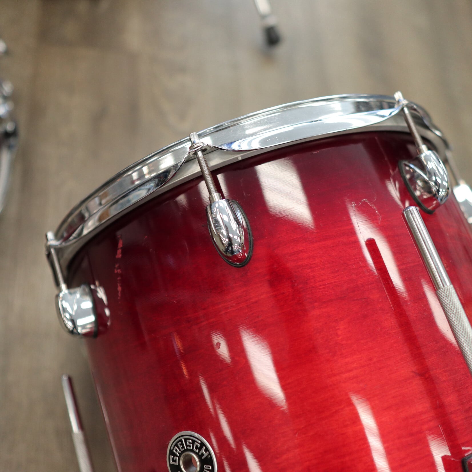 Gretsch Used Gretsch Catalina Club 3-Piece Shell Pack 12/14/18 (Gloss Crimson Burst)