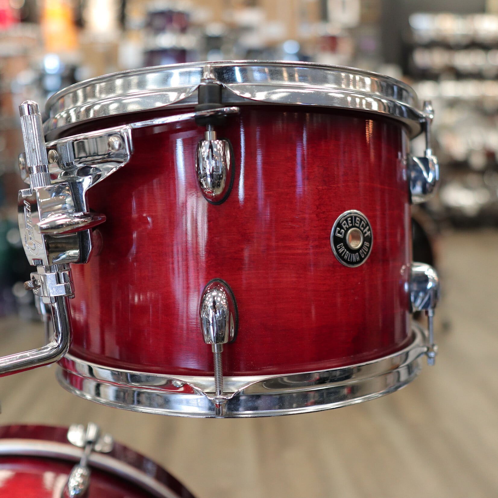 Gretsch Used Gretsch Catalina Club 3-Piece Shell Pack 12/14/18 (Gloss Crimson Burst)
