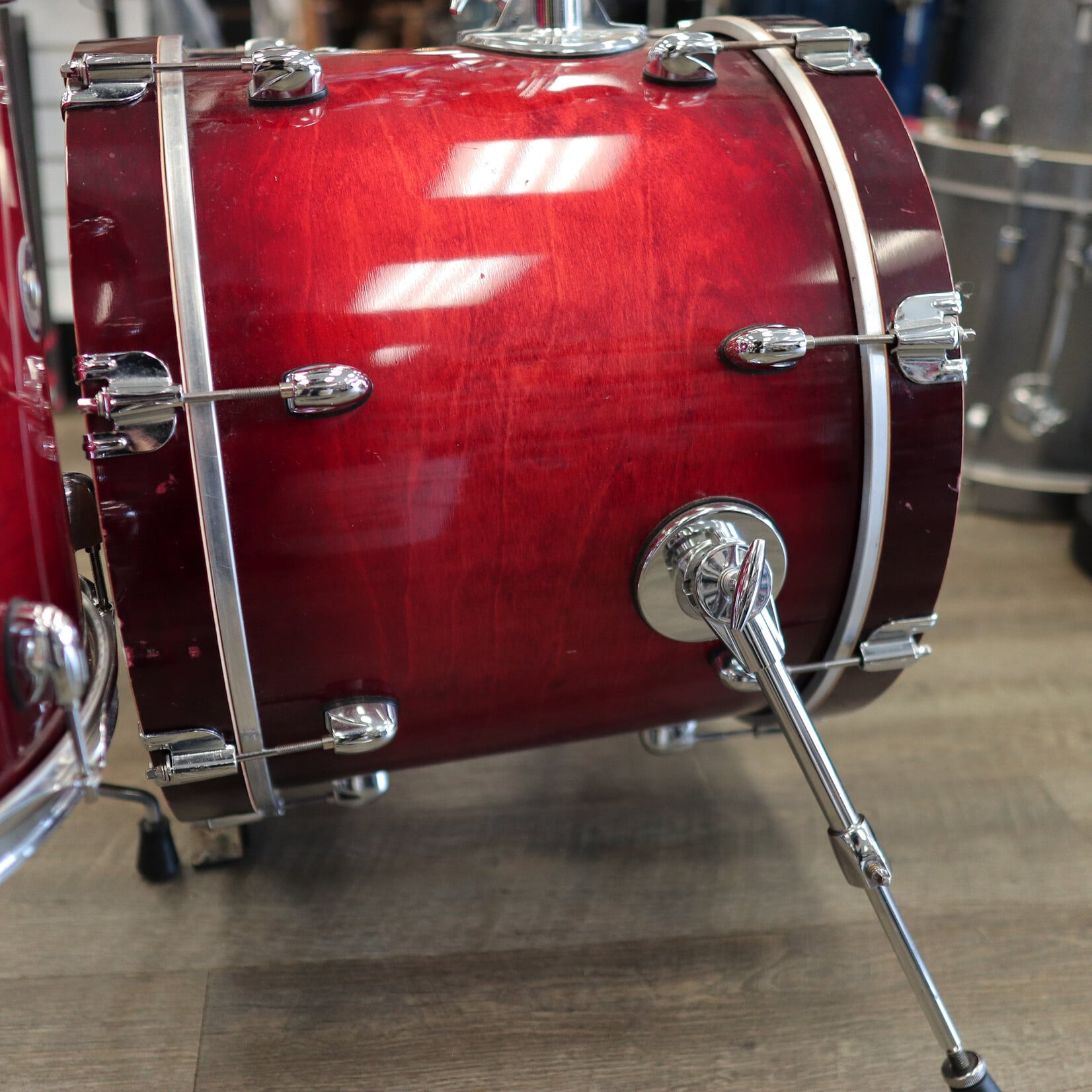 Gretsch Used Gretsch Catalina Club 3-Piece Shell Pack 12/14/18 (Gloss Crimson Burst)