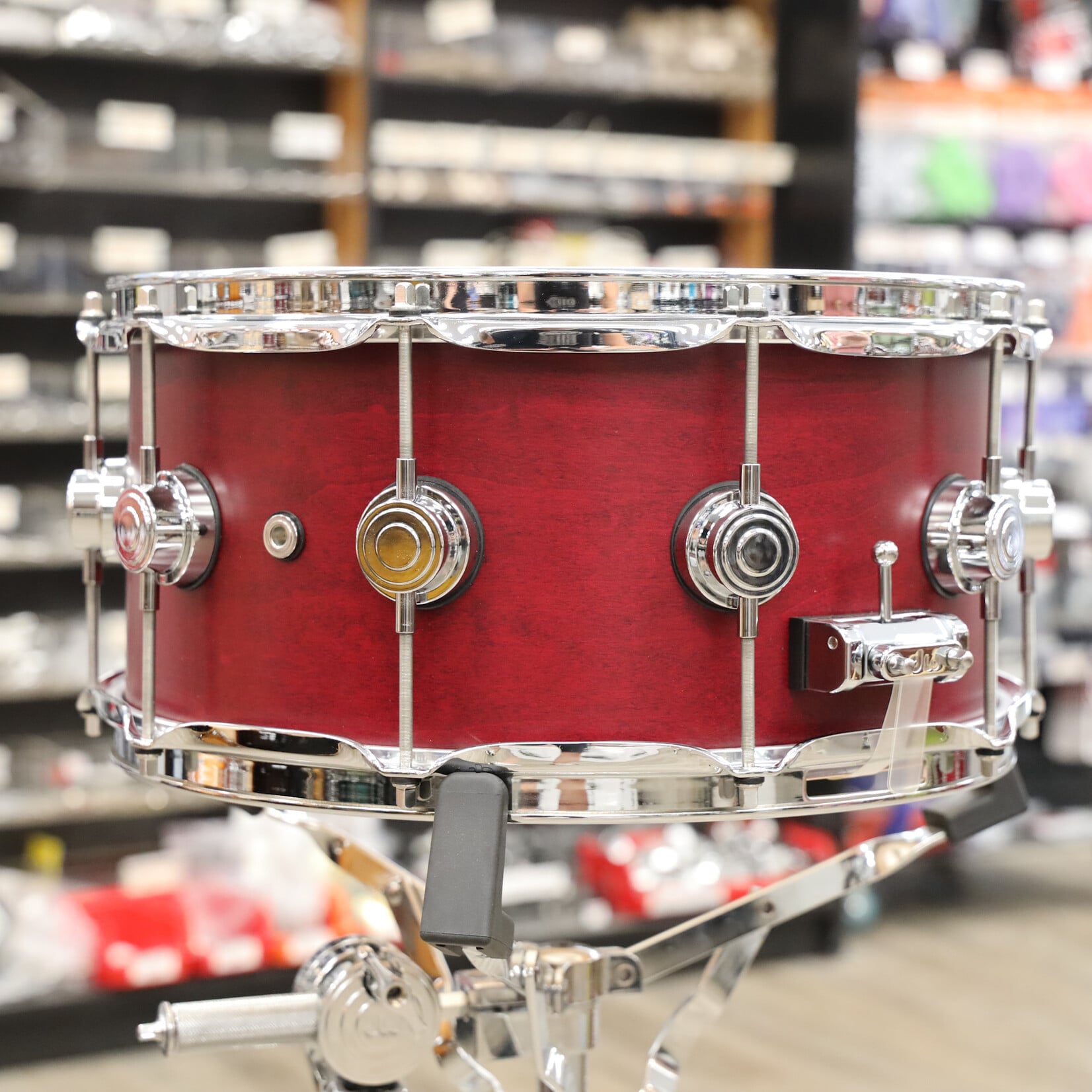 DW DW Jazz Series 6.5x14" Maple/Gum Snare Drum (Satin Oil with Chrome Hardware)