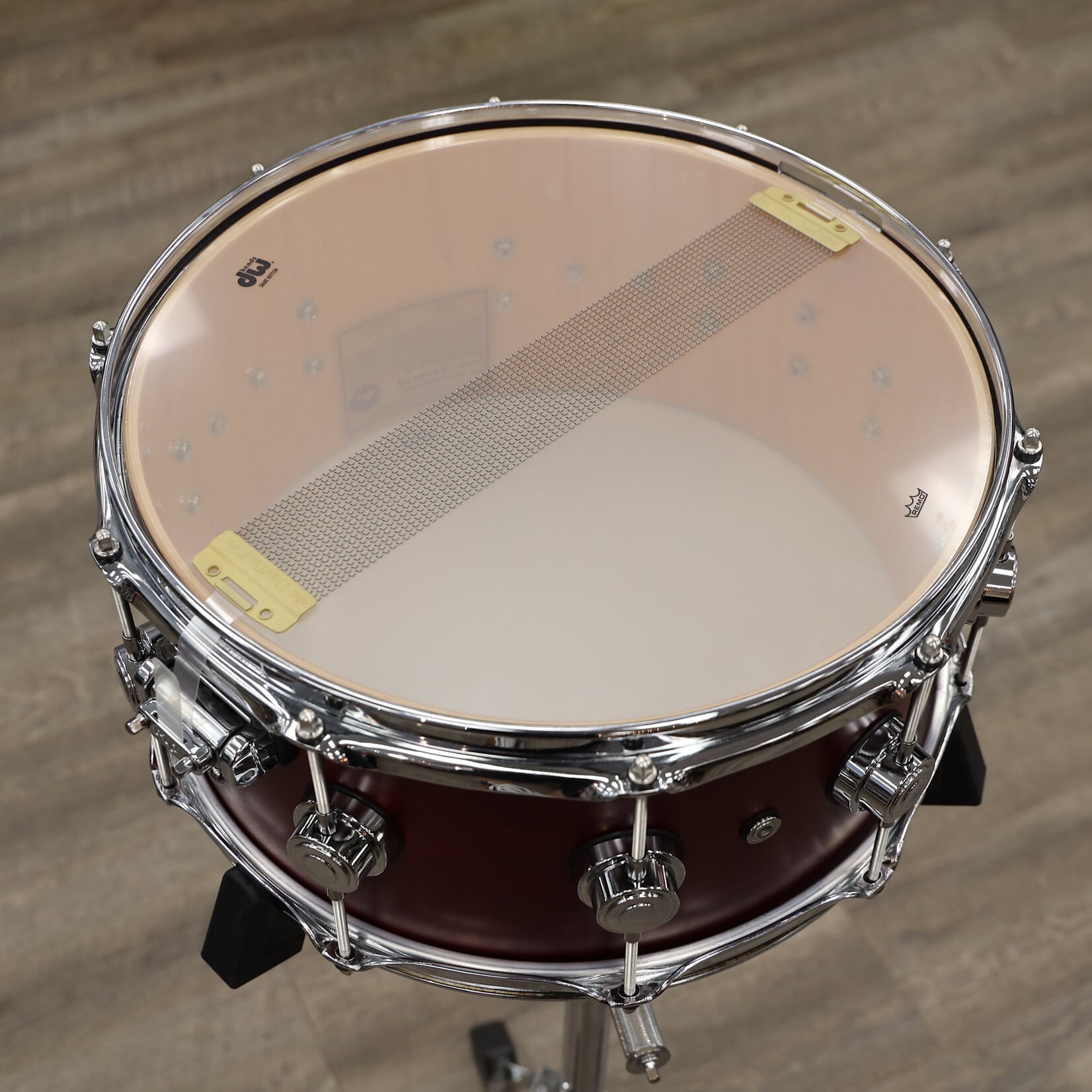 DW DW Jazz Series 6.5x14" Maple/Gum Snare Drum (Satin Oil with Chrome Hardware)