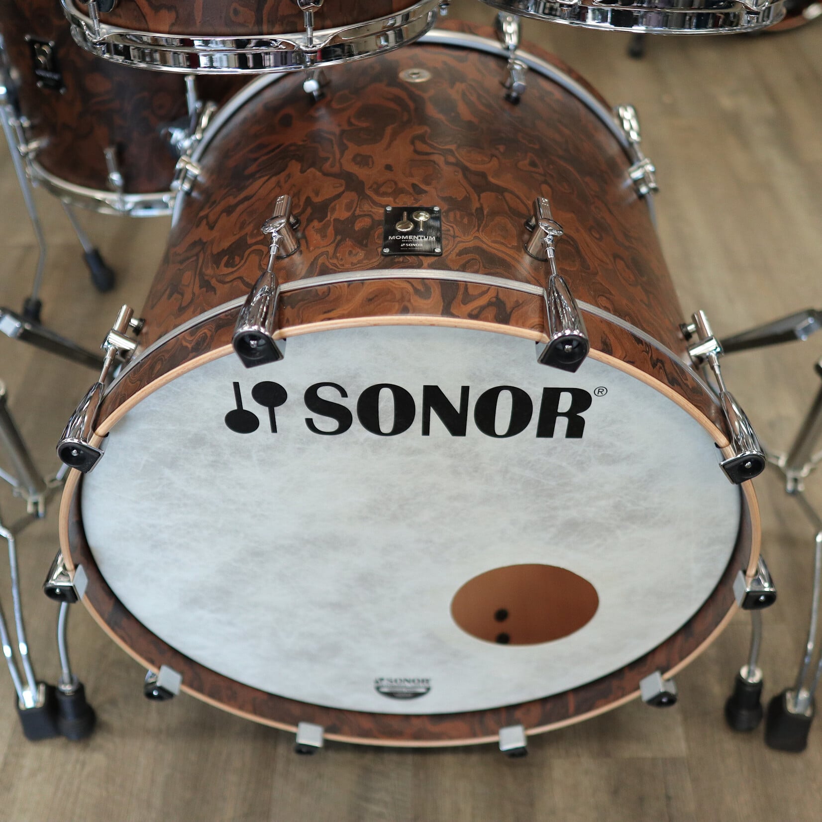 Sonor Demo Sonor Momentum Beech 5-pc Shell Pack 22/10/12/14/16 (California Burl)