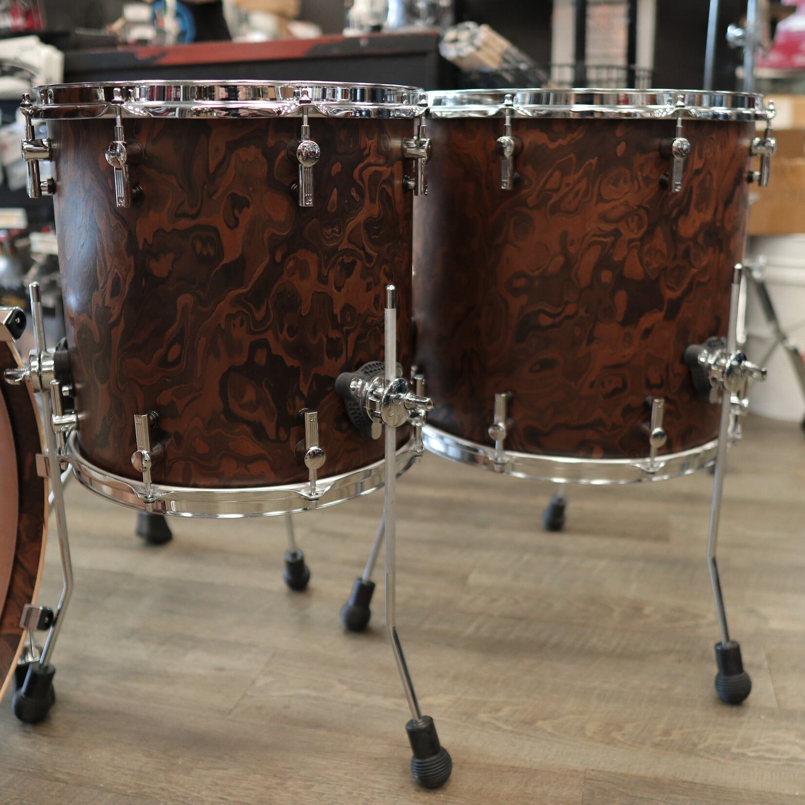 Sonor Demo Sonor Momentum Beech 5-pc Shell Pack 22/10/12/14/16 (California Burl)