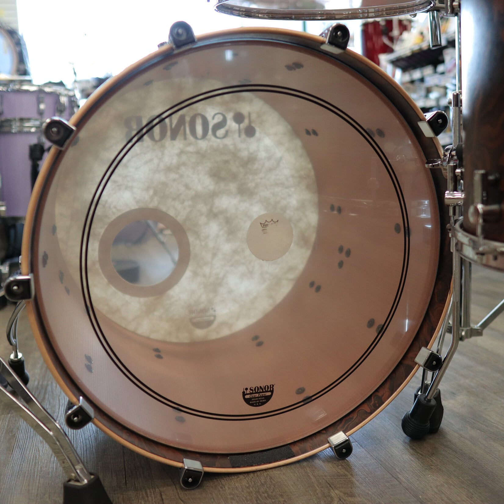Sonor Demo Sonor Momentum Beech 5-pc Shell Pack 22/10/12/14/16 (California Burl)