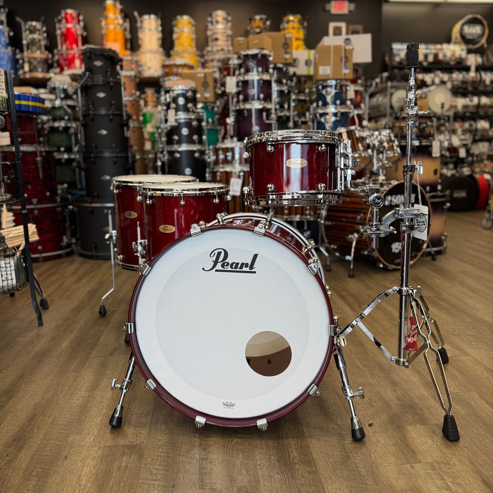 Pearl Pearl Reference One 4-pc Shell Pack 22/12/14FT/16FT (Natural Cherry)