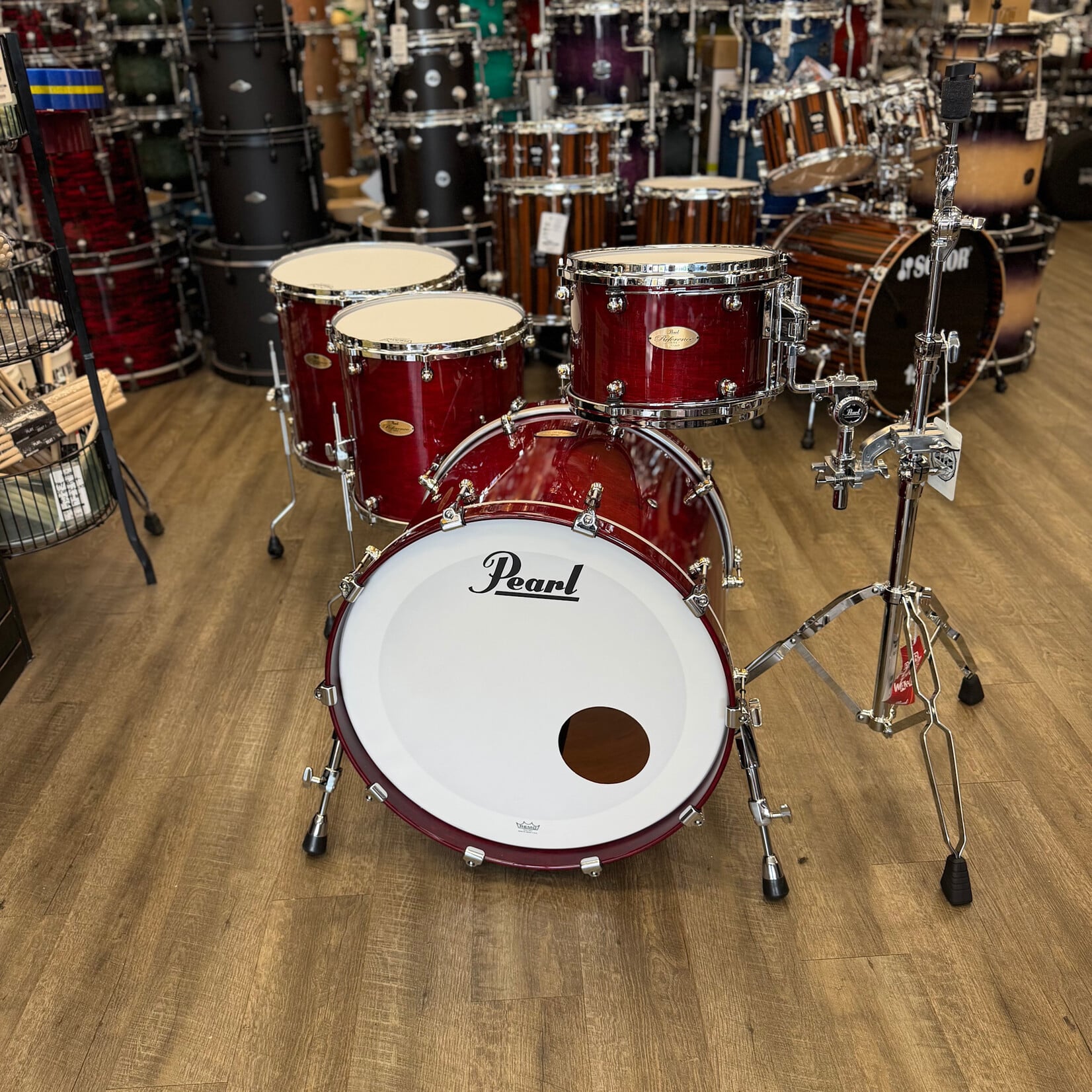 Pearl Pearl Reference One 4-pc Shell Pack 22/12/14FT/16FT (Natural Cherry)