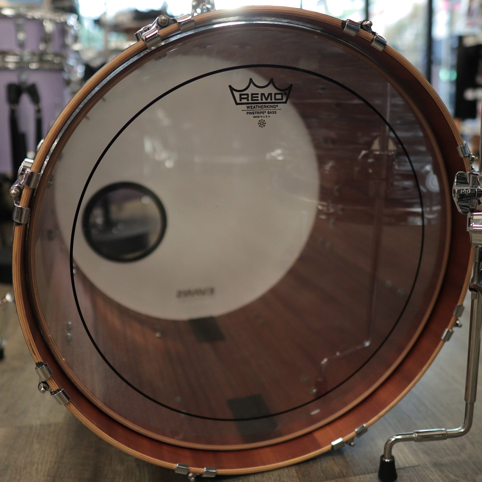 DW Pre-Owned DW Collector's Series Maple/Mahogany 4-Piece Shell Pack 10/12/14/20 (Black Oyster)