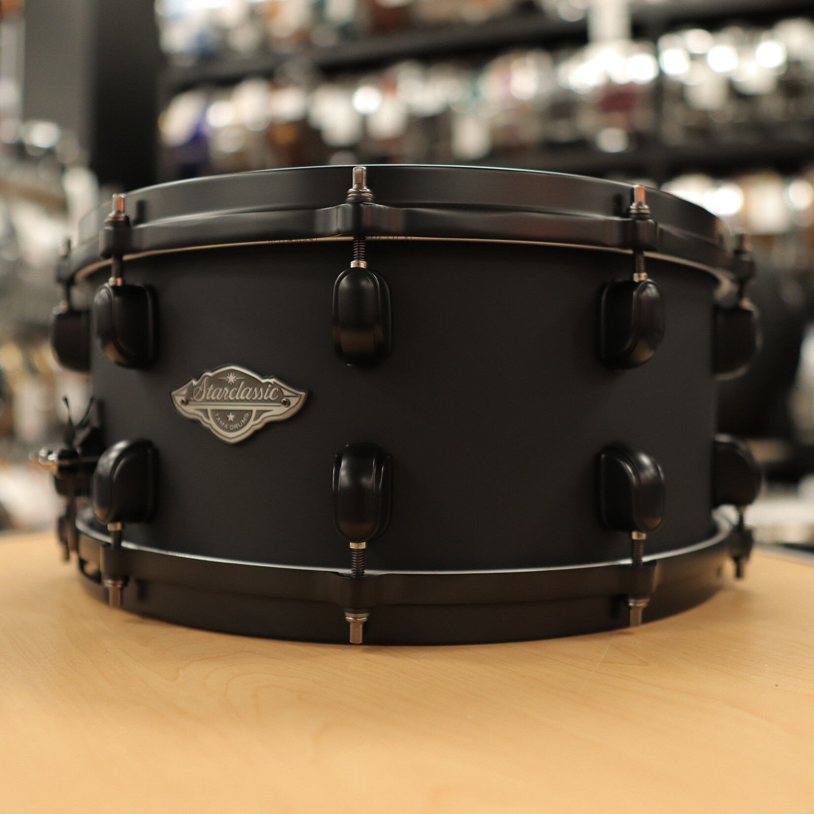 Tama Tama Starclassic Performer 6.5x14" Snare Drum (Flat Black) MBSS65MBFBK