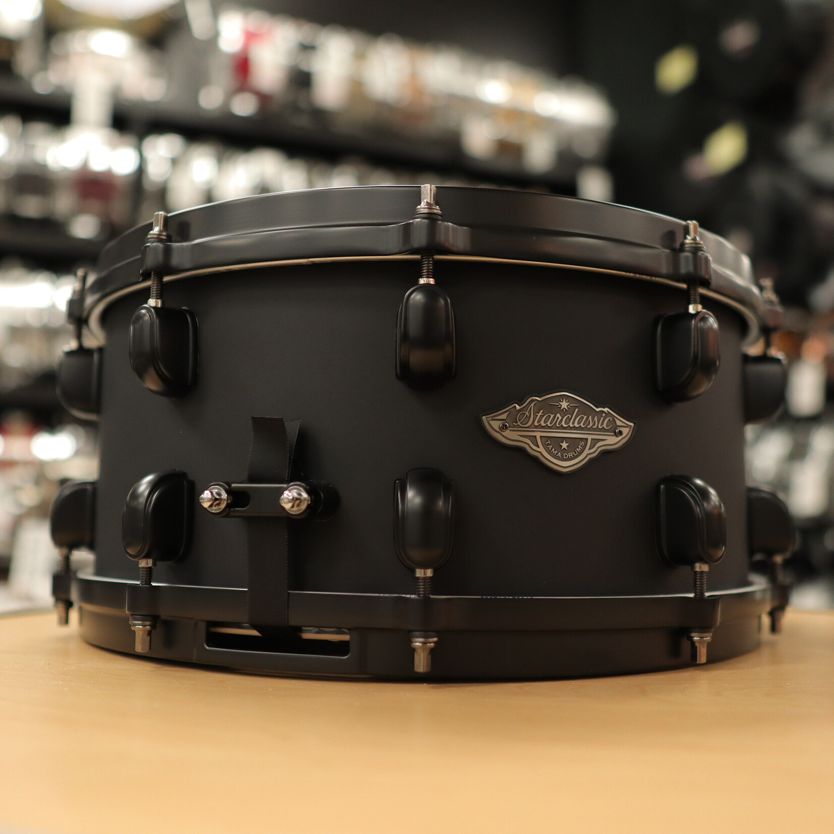 Tama Tama Starclassic Performer 6.5x14" Snare Drum (Flat Black) MBSS65MBFBK