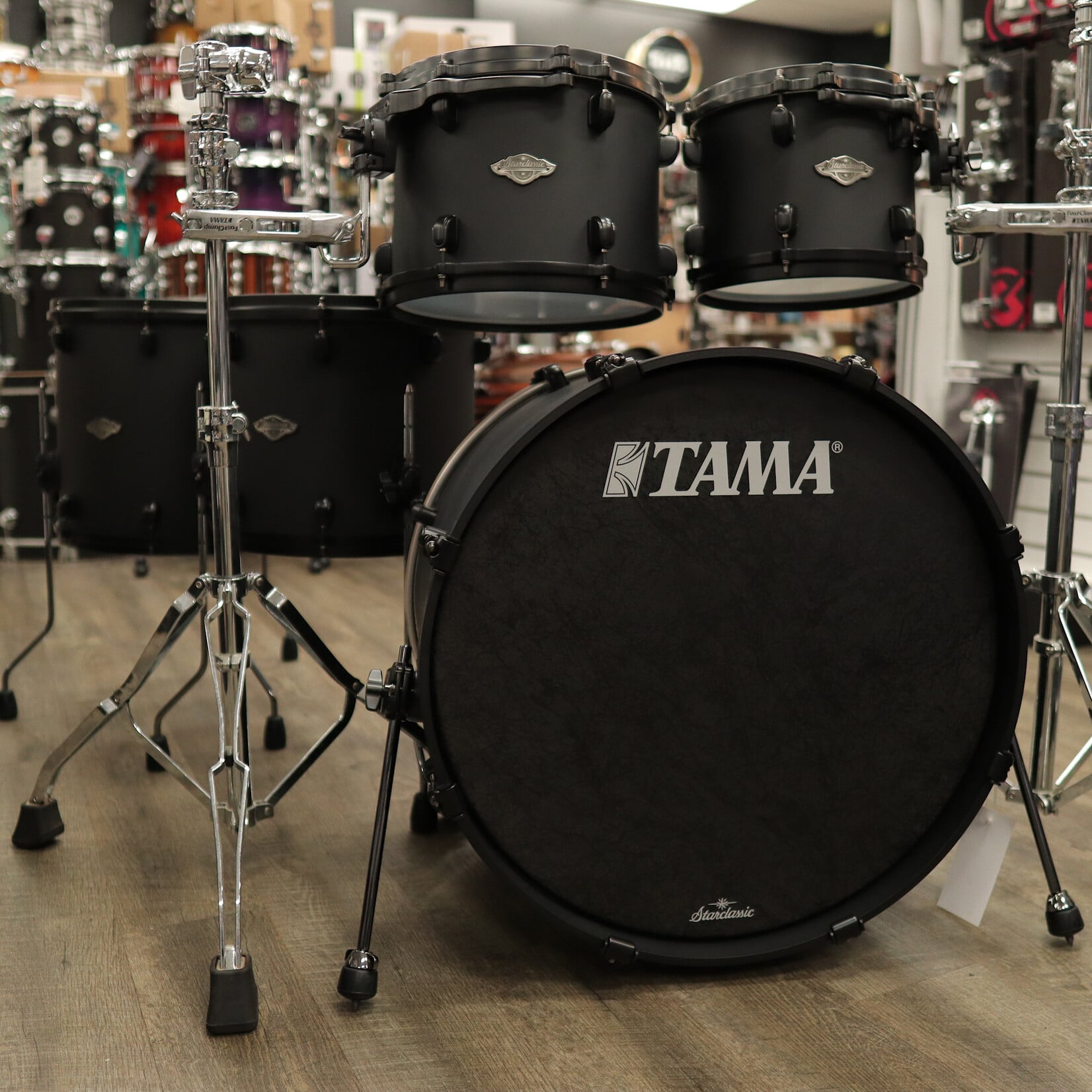 Tama Tama Starclassic Performer 5-piece Shell Pack 22/10/12/14/16 (Flat Black) MBS52AZMBSFBK