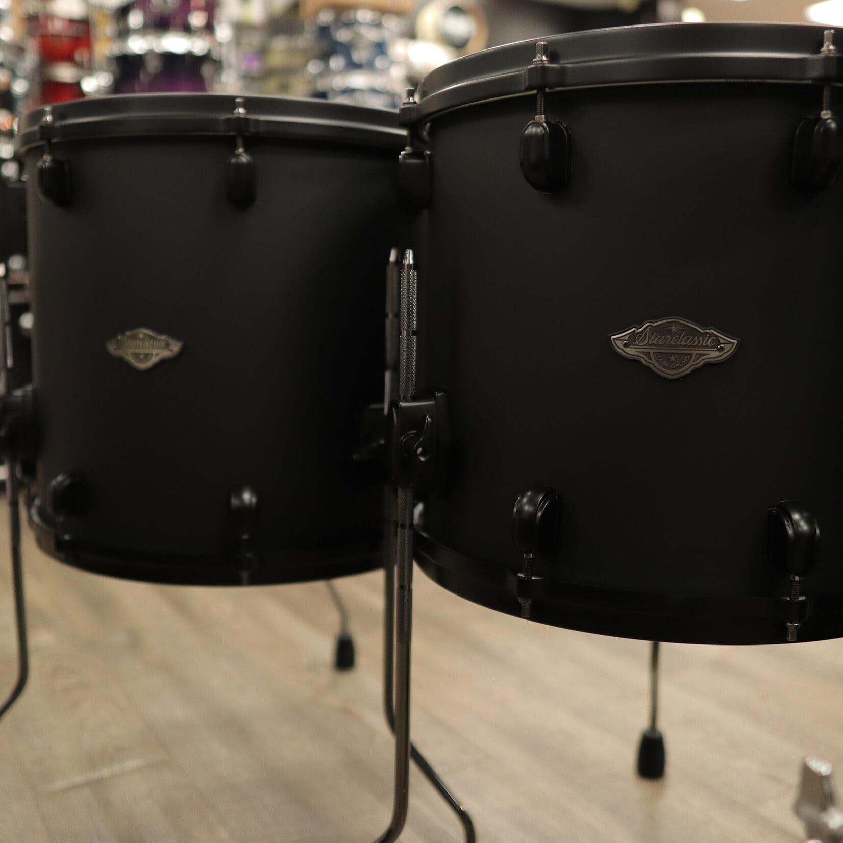 Tama Tama Starclassic Performer 5-piece Shell Pack 22/10/12/14/16 (Flat Black) MBS52AZMBSFBK