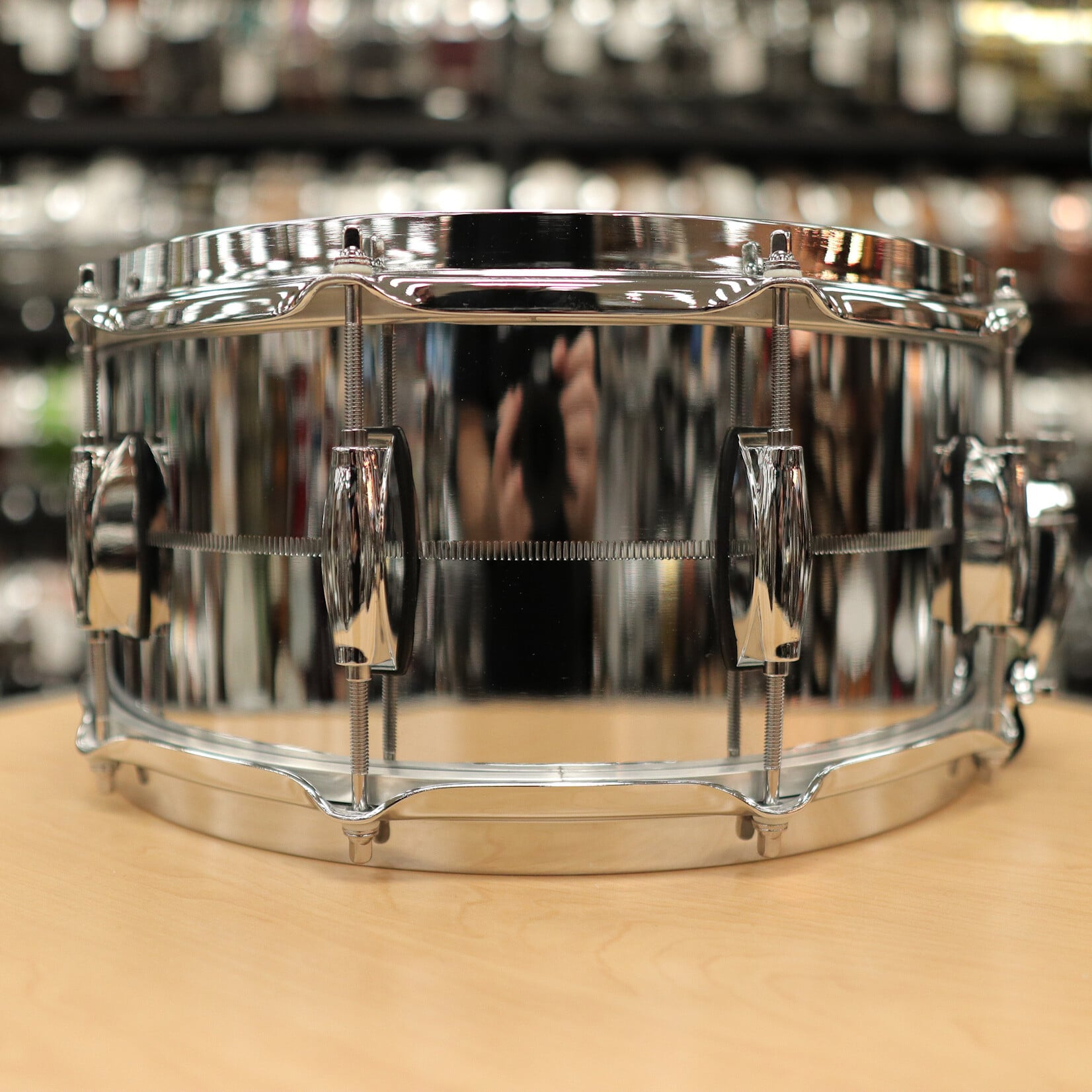 Gretsch Pre-Owned Gretsch Brooklyn 6.5x14" Chrome over Steel Snare Drum GB4164S