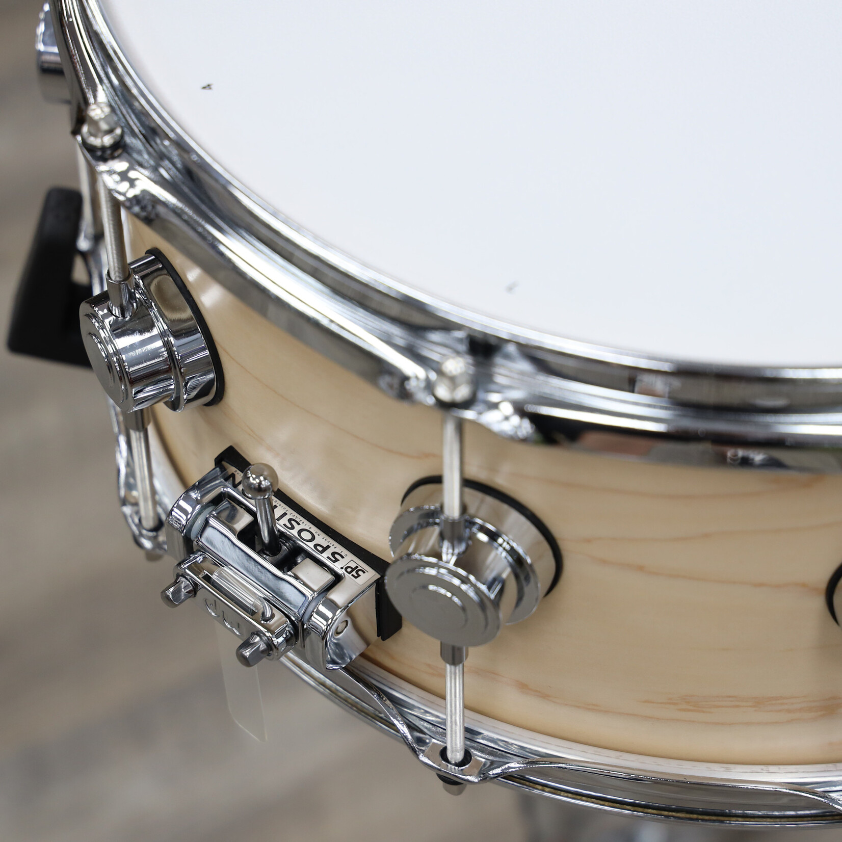 DW DW Santa Monica 6.5 x 14 Maple Snare Drum (Satin Oil with Chrome Hardware)