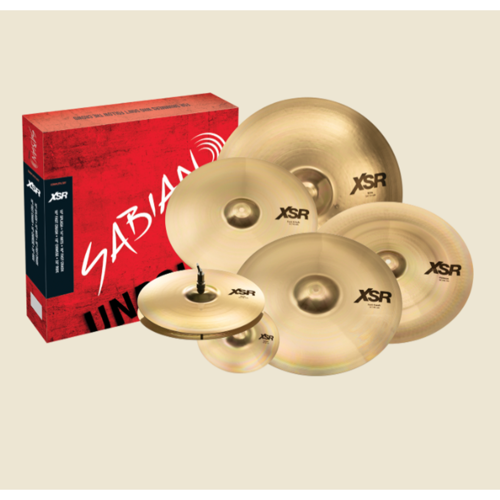 Sabian Sabian XSR Complete Set 10S/14HH/16C/18C/18CH/20R