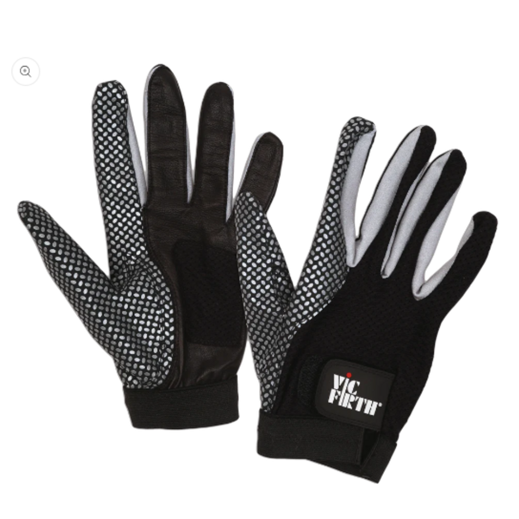 Vic Firth Vic Firth Gloves Black/Gray