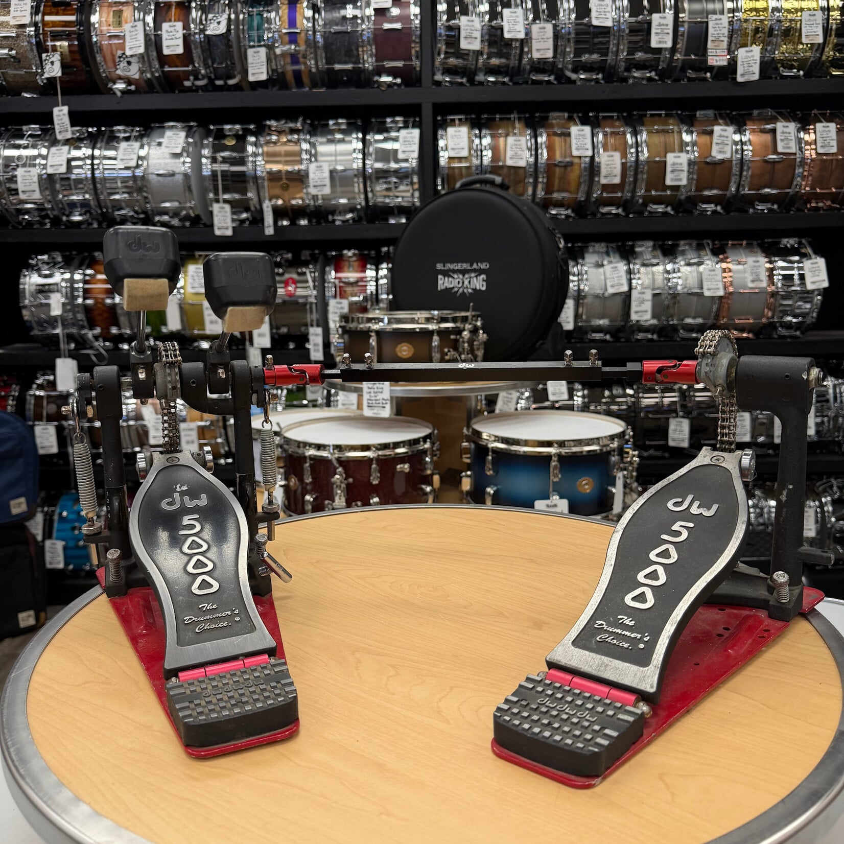 DW Used DW 5000 Lefty Double Pedal