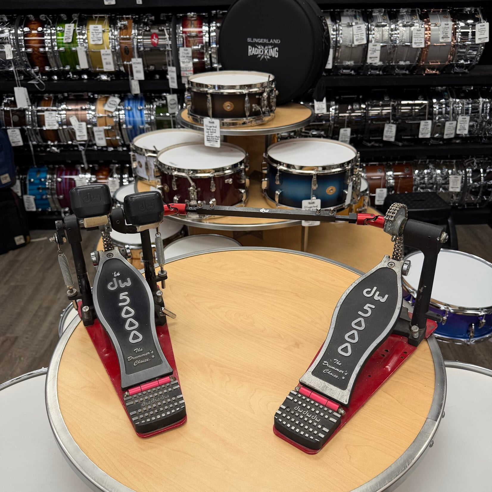 DW Used DW 5000 Lefty Double Pedal