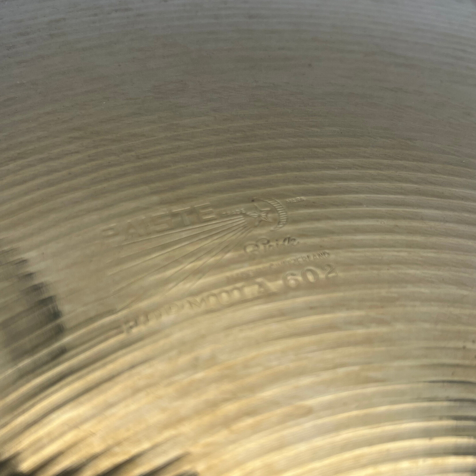 Paiste 60s Paiste Formula 602 18" Crash (1647g)