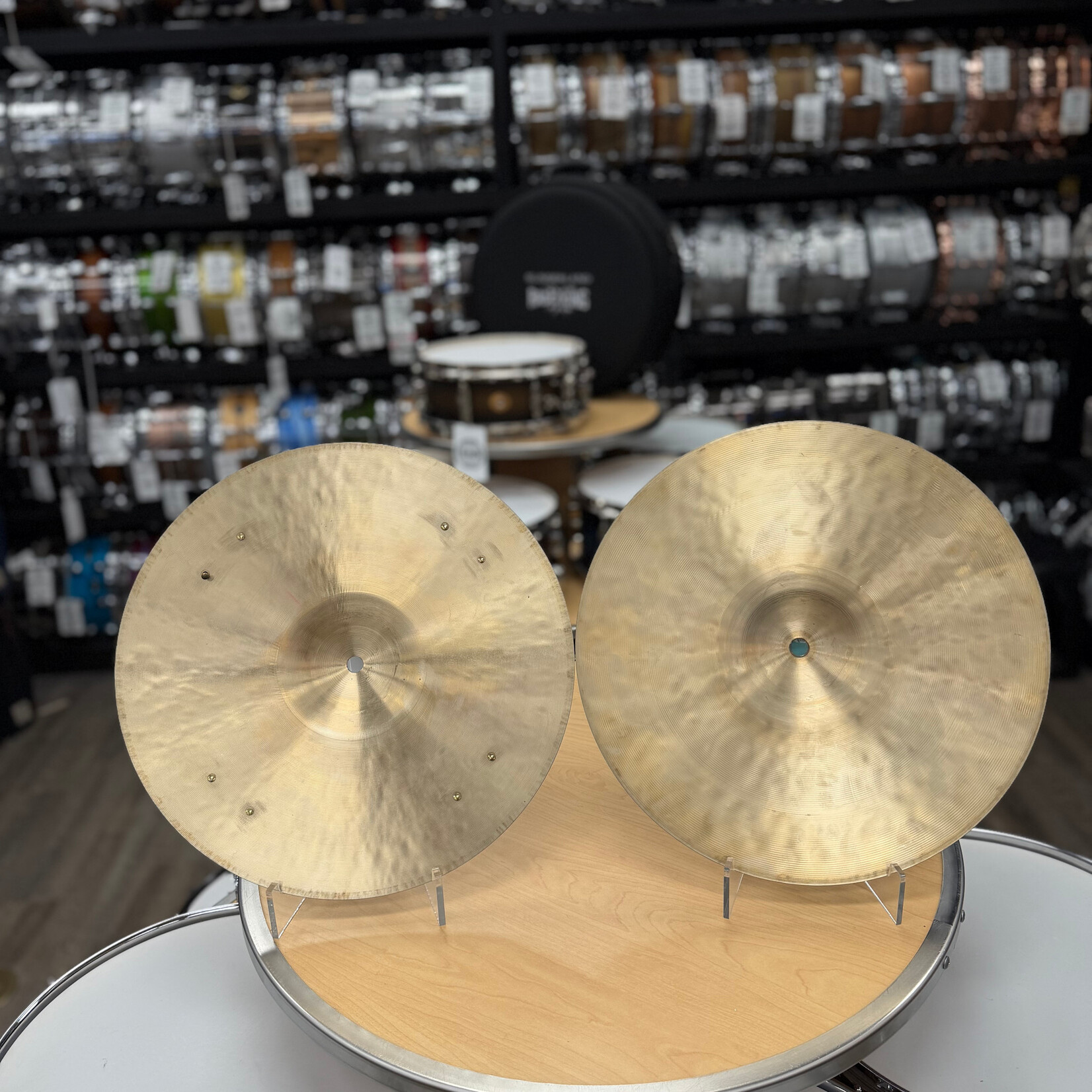 Zildjian Pre-owned Zildjian K Hats (Modified) 1116g/1319g