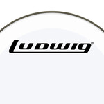 Ludwig/Remo Ludwig 22" Remo Powerstroke 3 Smooth White Drumhead With Block Logo LW1222P3SWB