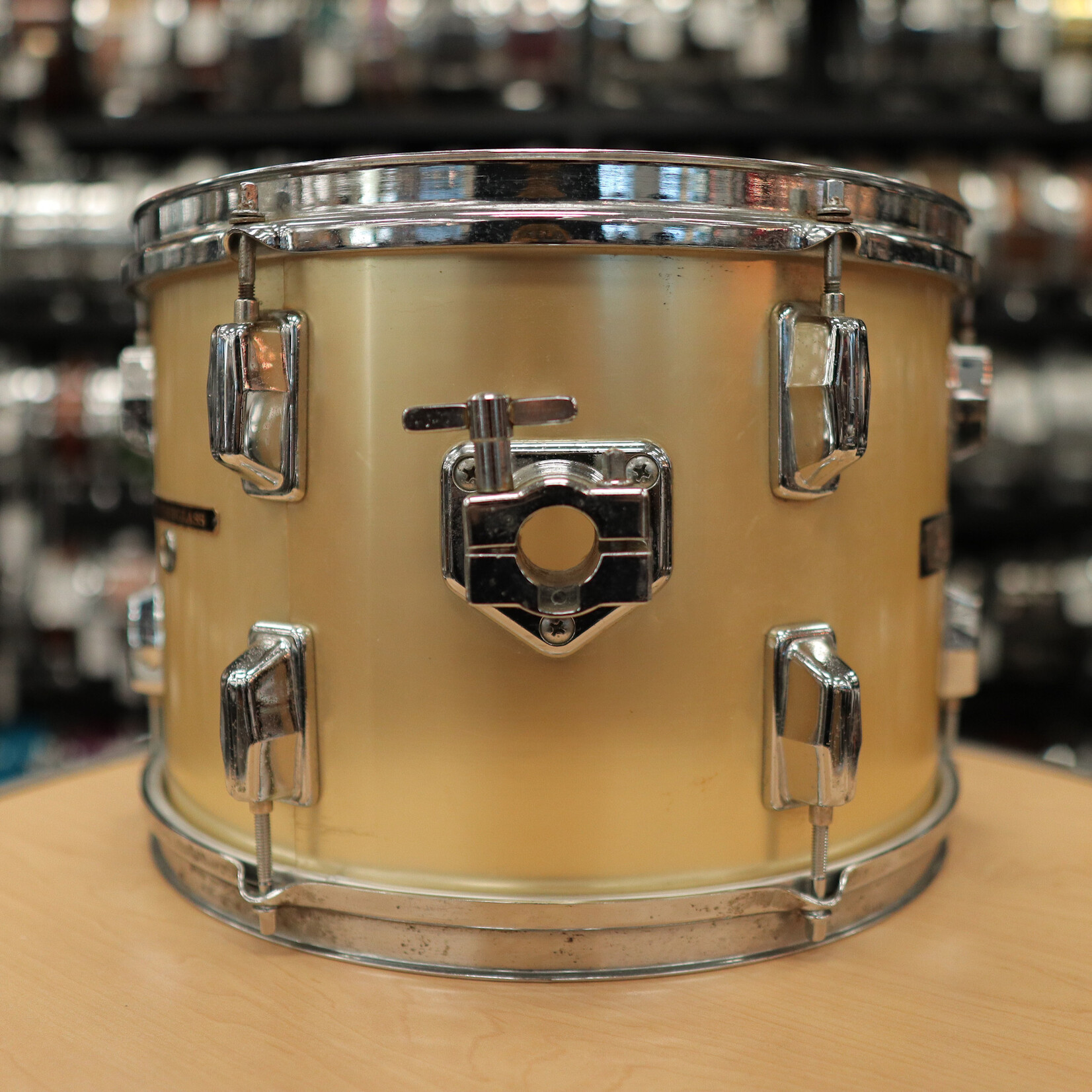 Pearl Pre-Owned Pearl 9x13" Wood-Fiberglass Tom (Gold Satin Wrap)