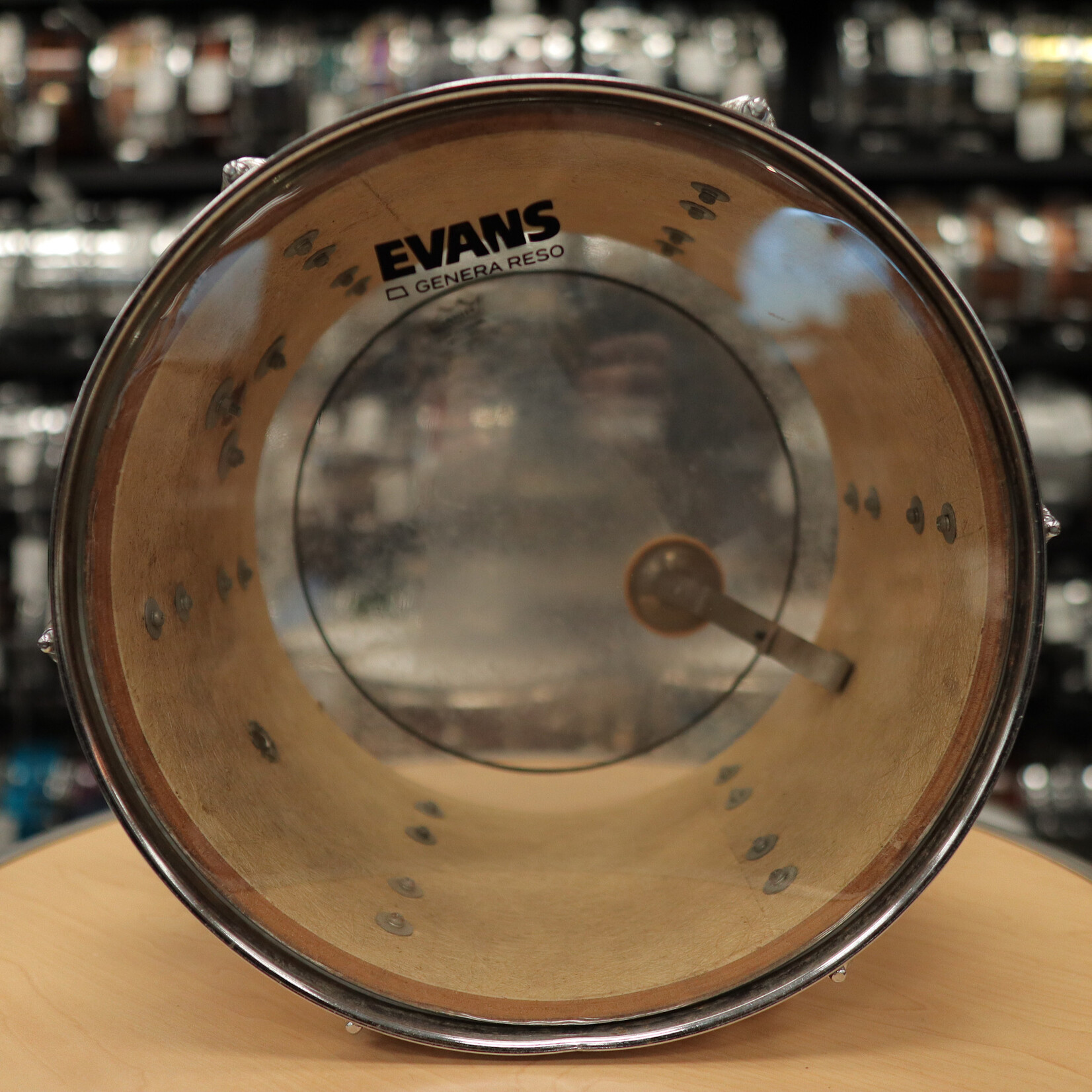 Pearl Pre-Owned Pearl 9x13" Wood-Fiberglass Tom (Gold Satin Wrap)