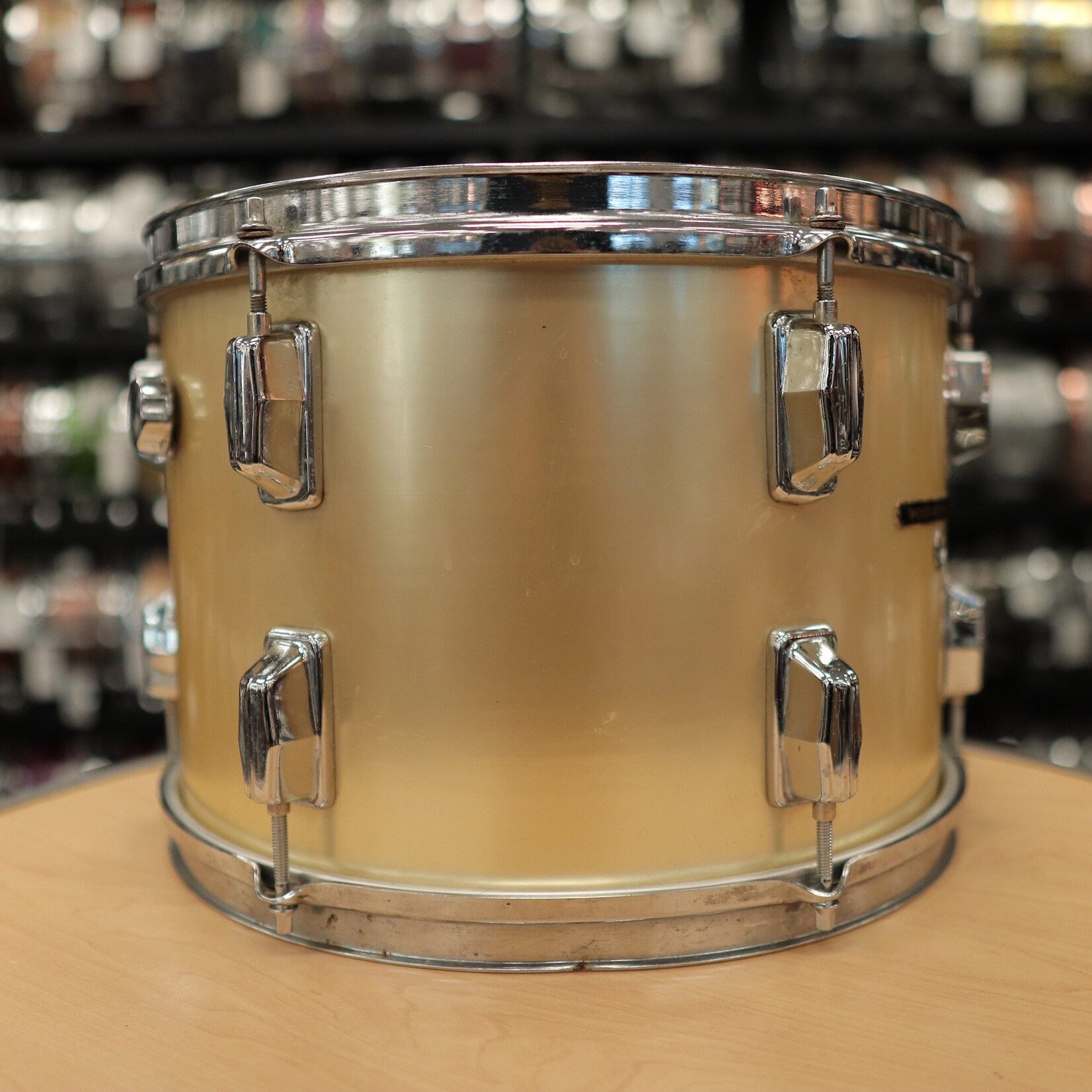 Pearl Pre-Owned Pearl 9x13" Wood-Fiberglass Tom (Gold Satin Wrap)