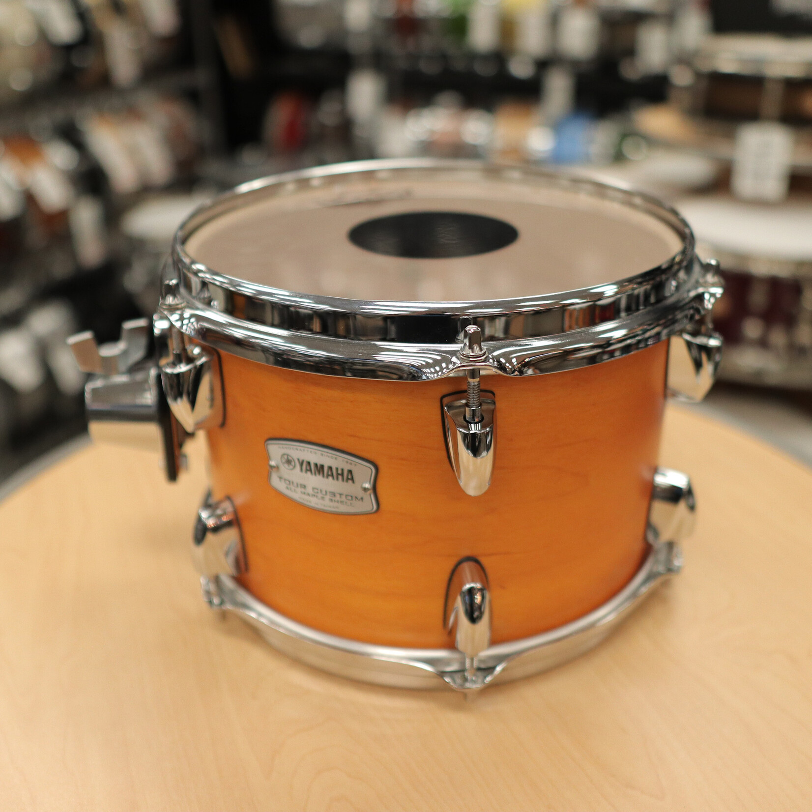 YAMAHA Pre-Owned Yamaha Tour Custom 7"x10" Tom (Caramel Satin)