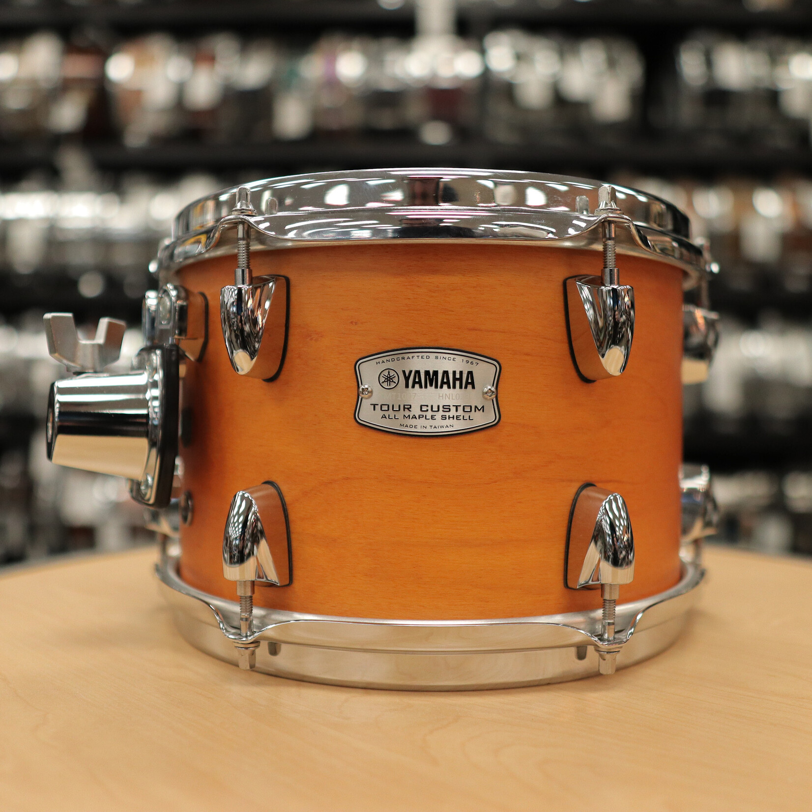 YAMAHA Pre-Owned Yamaha Tour Custom 7"x10" Tom (Caramel Satin)