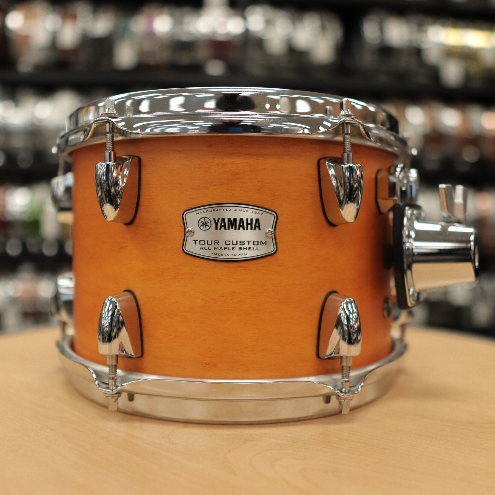 YAMAHA Pre-Owned Yamaha Tour Custom 7"x10" Tom (Caramel Satin)