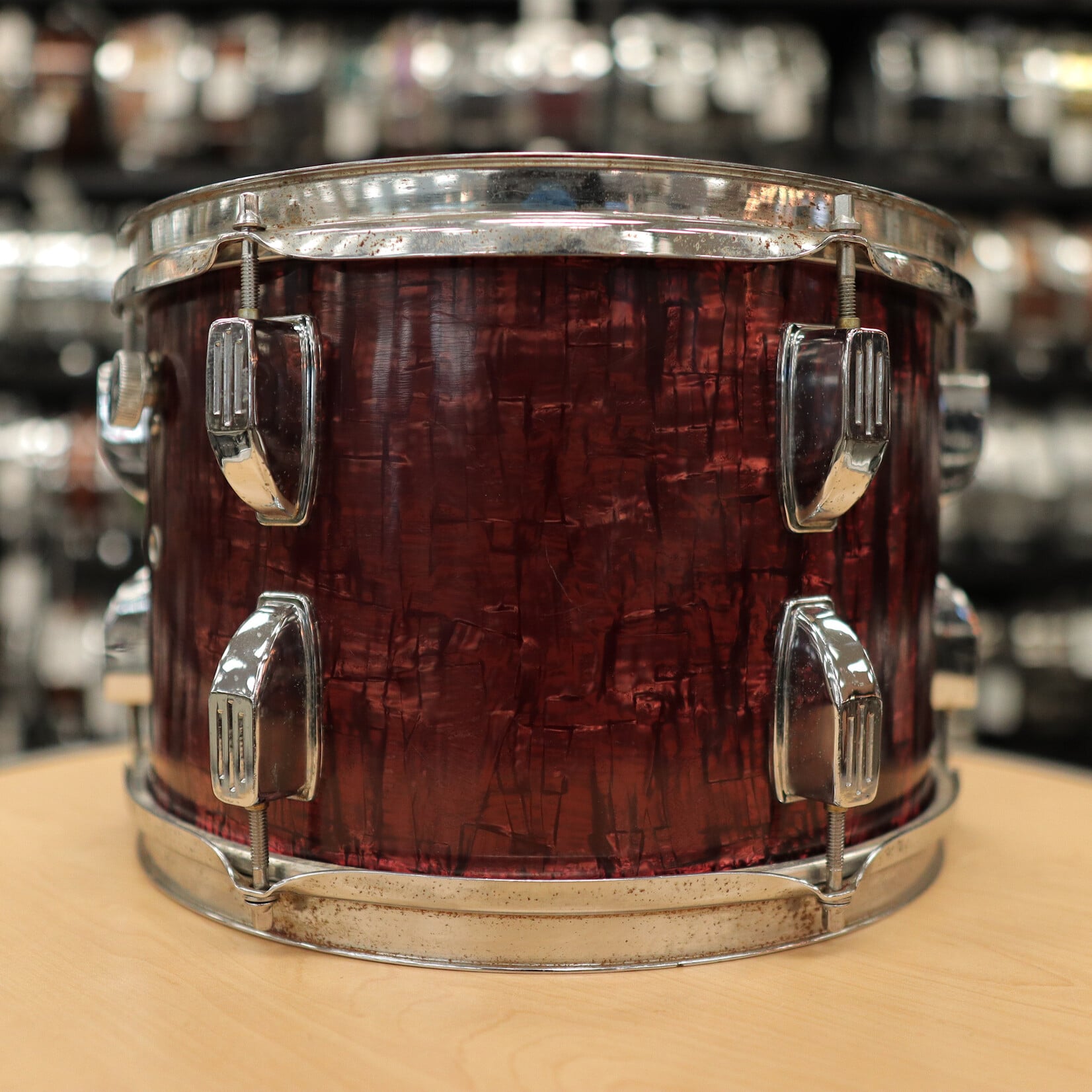 Rogers Pre-Owned Rogers 12" R-360 Tom (Burgundy Marble)