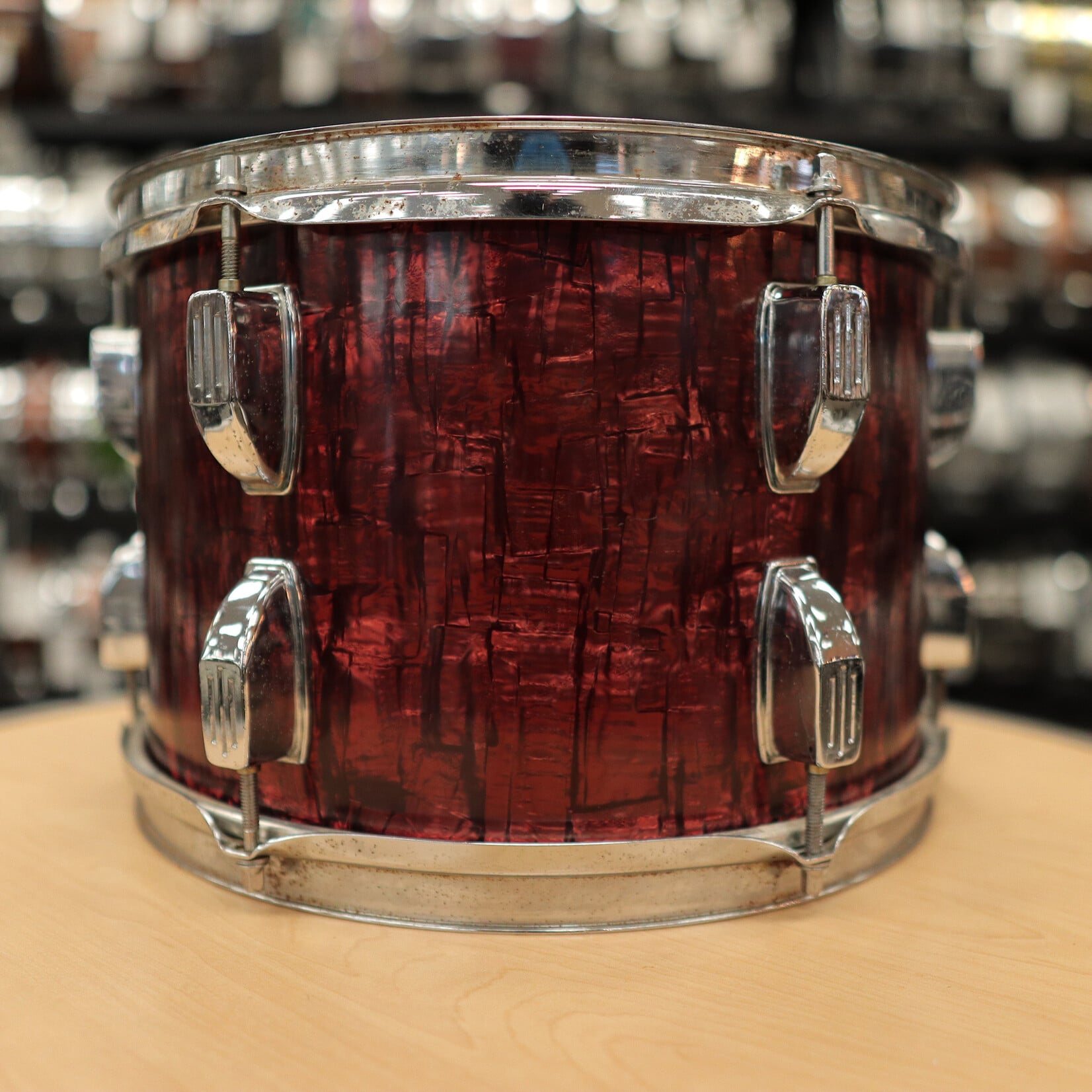 Rogers Pre-Owned Rogers 12" R-360 Tom (Burgundy Marble)