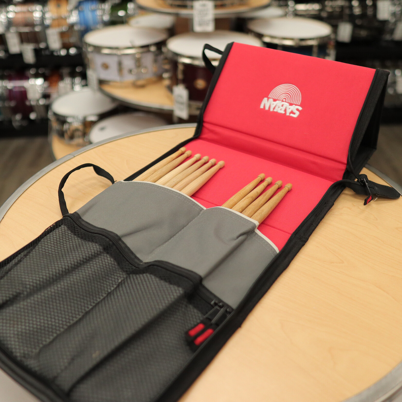 Sabian Pre-Owned Sabian Stick Flip Bag – (Black w/ Gray)