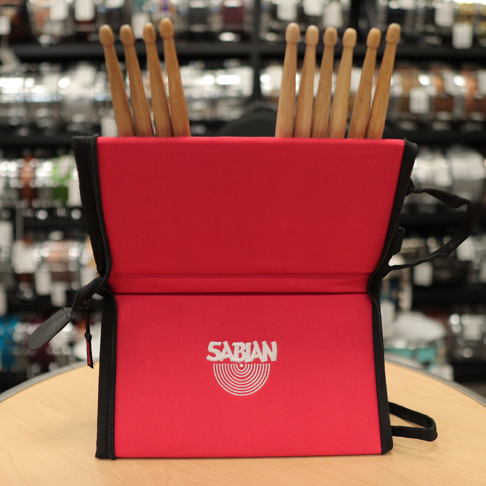 Sabian Pre-Owned Sabian Stick Flip Bag – (Black w/ Gray)