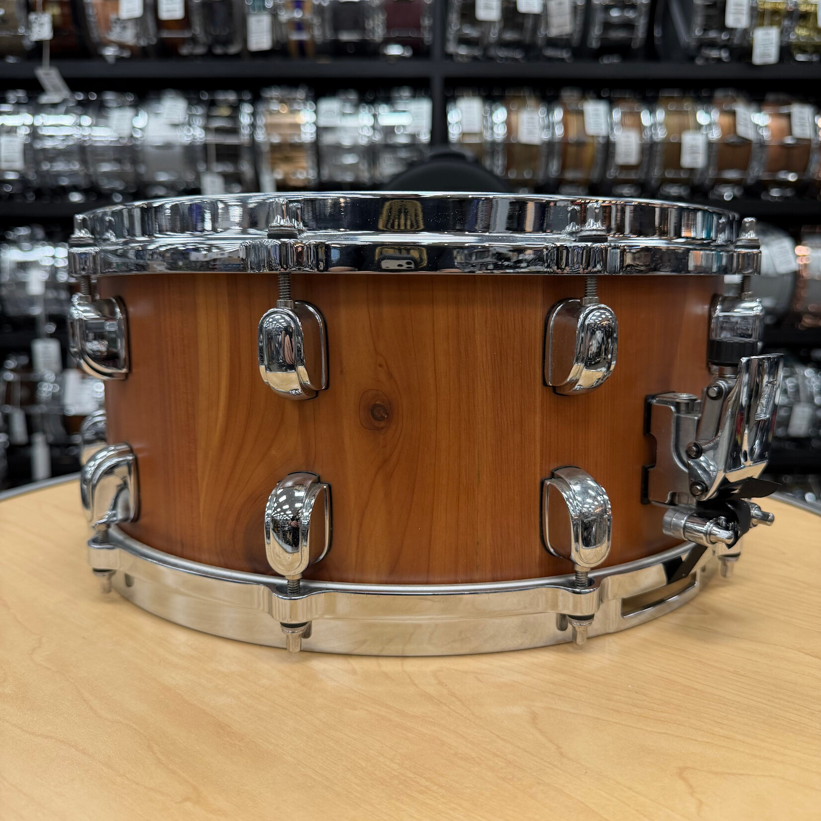 Tama Pre-Owned Tama Starclassic Walnut/Birch 6.5x14" Snare Drum WBSS65-SNC (Satin Natural Cedar)