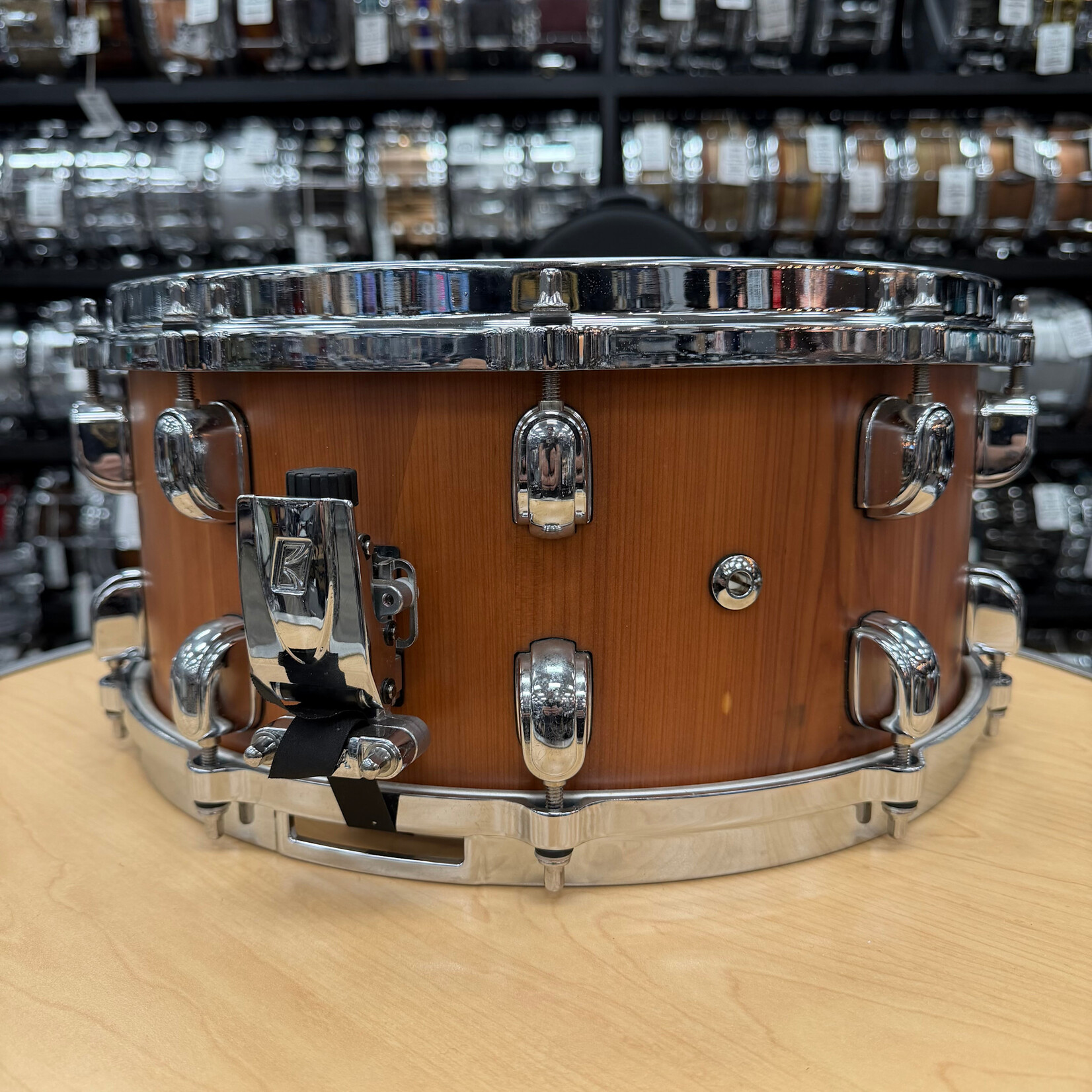 Tama Pre-Owned Tama Starclassic Walnut/Birch 6.5x14" Snare Drum WBSS65-SNC (Satin Natural Cedar)