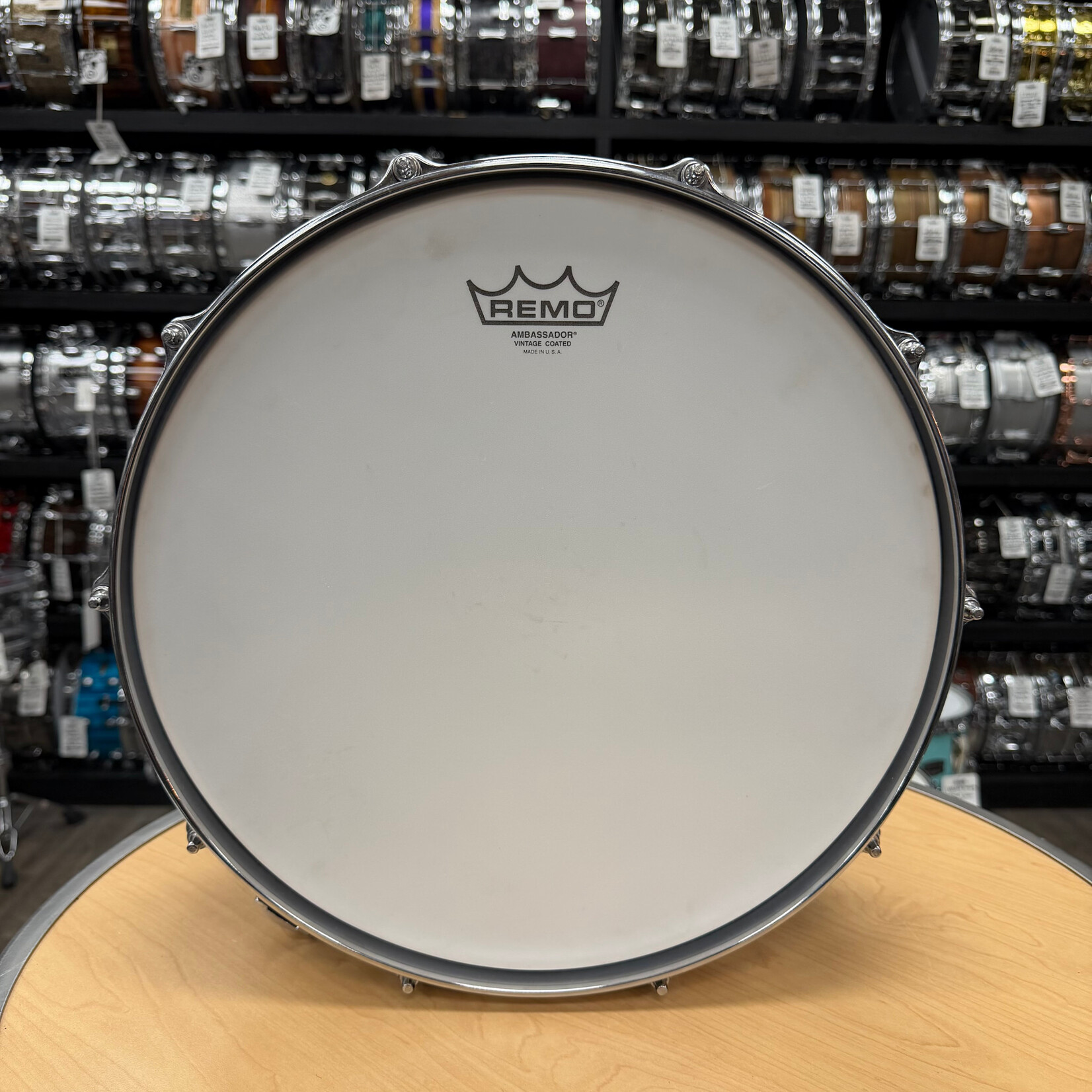 Tama Pre-Owned Tama Starclassic Walnut/Birch 6.5x14" Snare Drum WBSS65-SNC (Satin Natural Cedar)