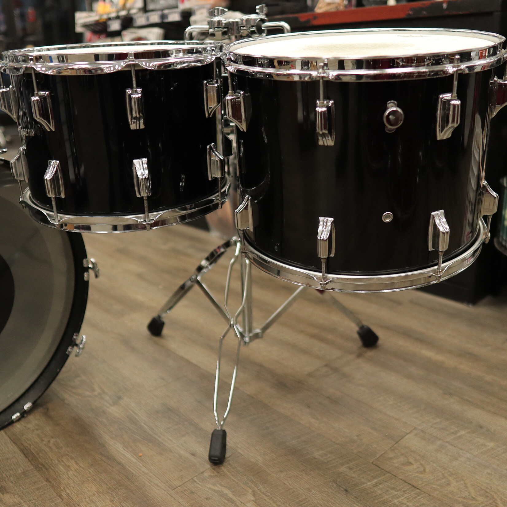 Rogers Vintage  Rogers 4-Piece Shell Pack 12/14/16/22 (Black)