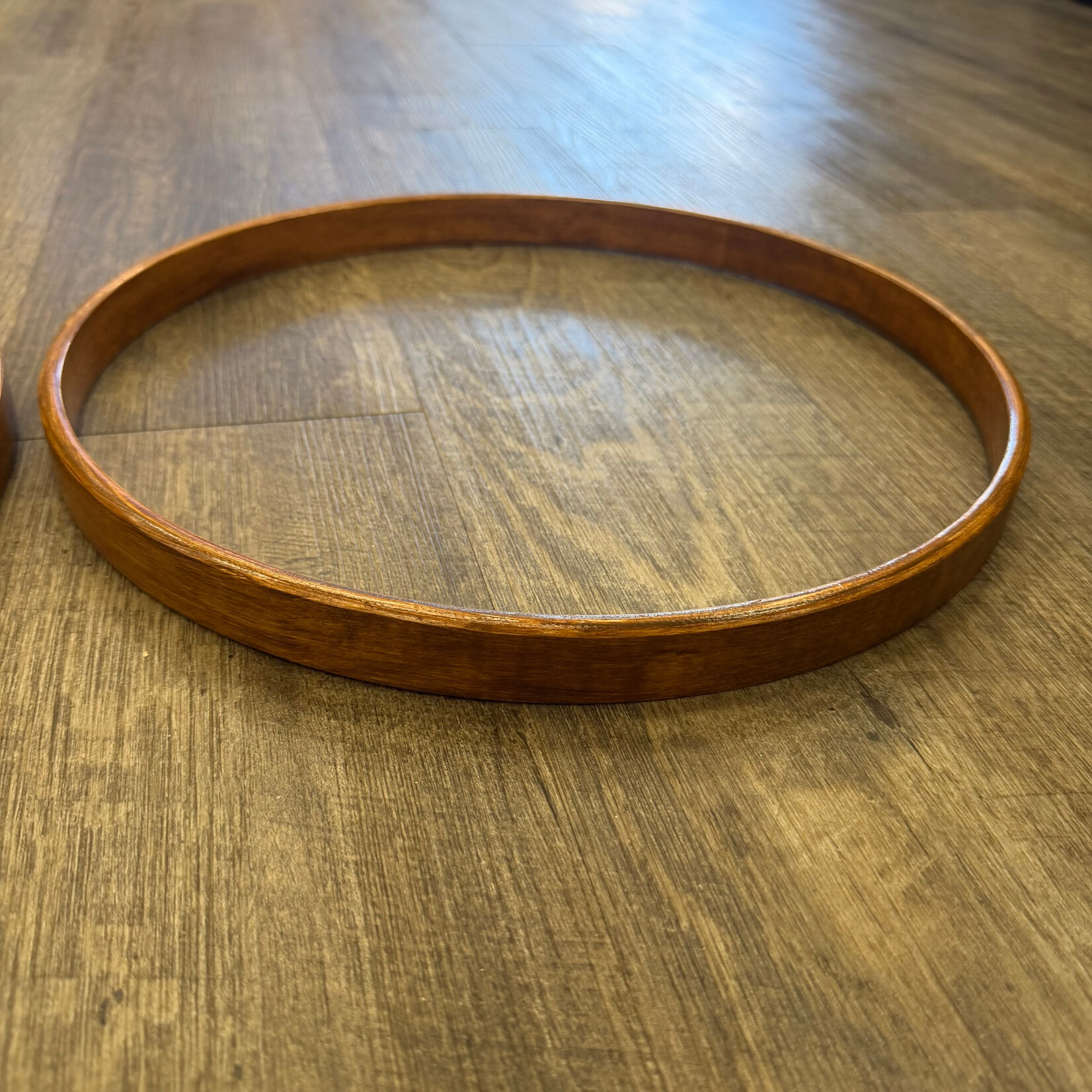 2112 Used 12" Wood Hoop Set