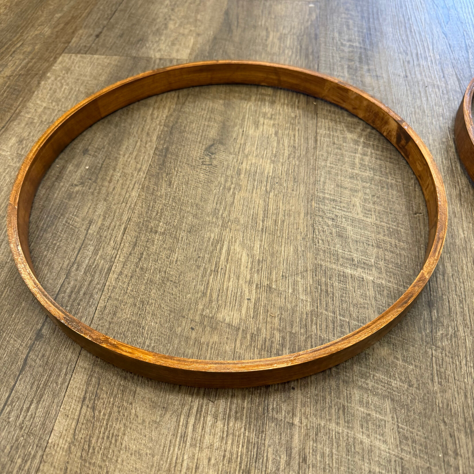 2112 Used 12" Wood Hoop Set