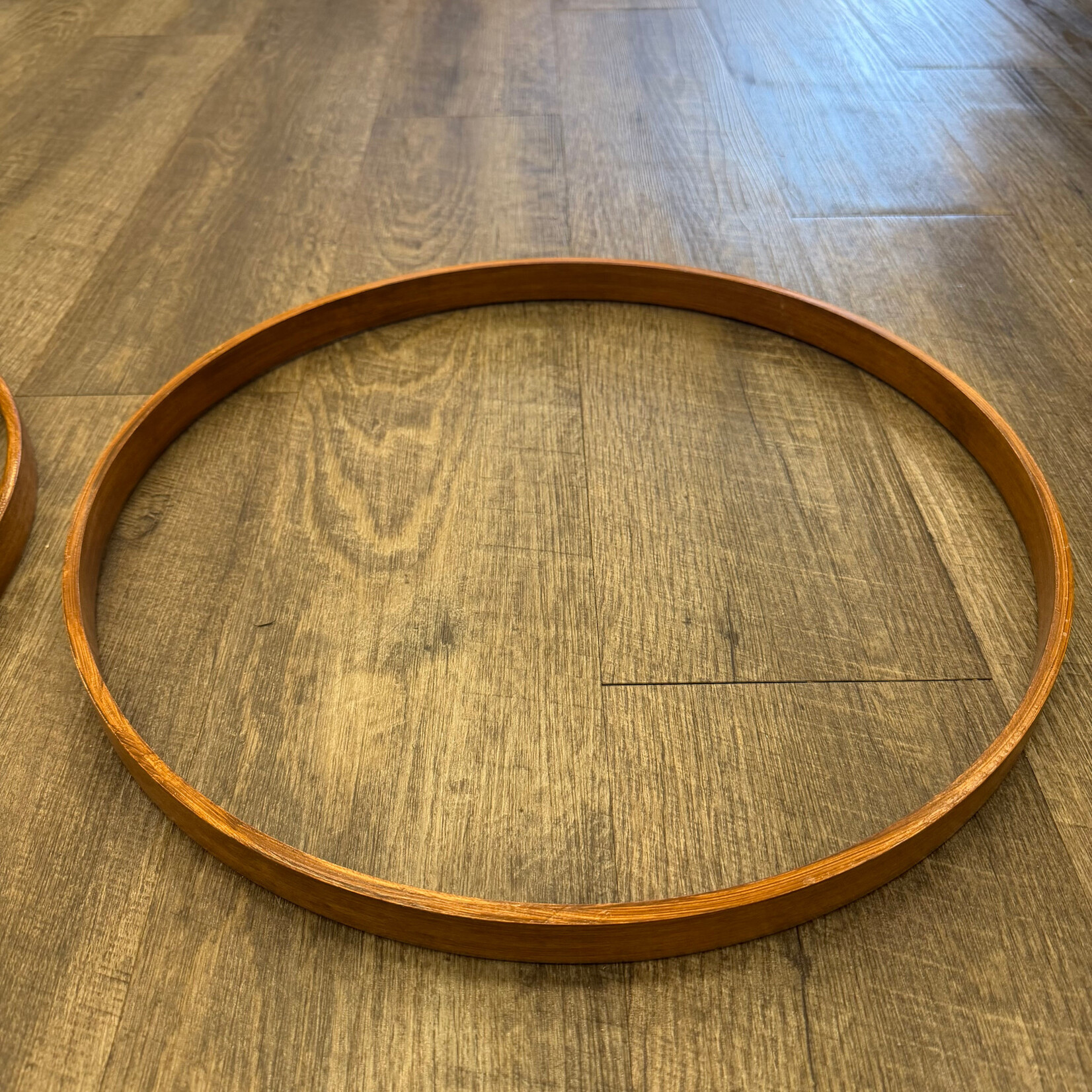 2112 Used 14" Wood Hoop Set