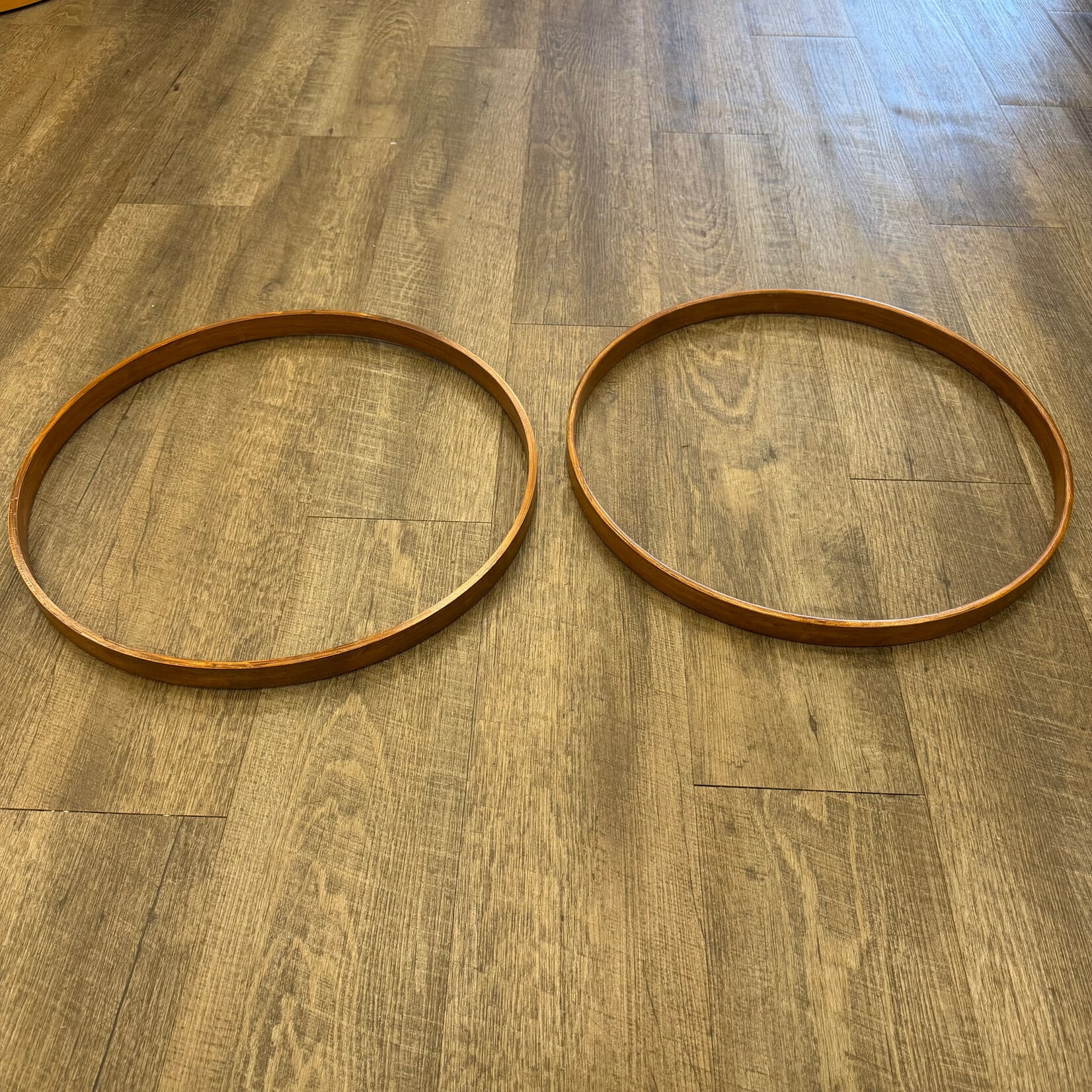 2112 Used 16" Wood Hoop Set