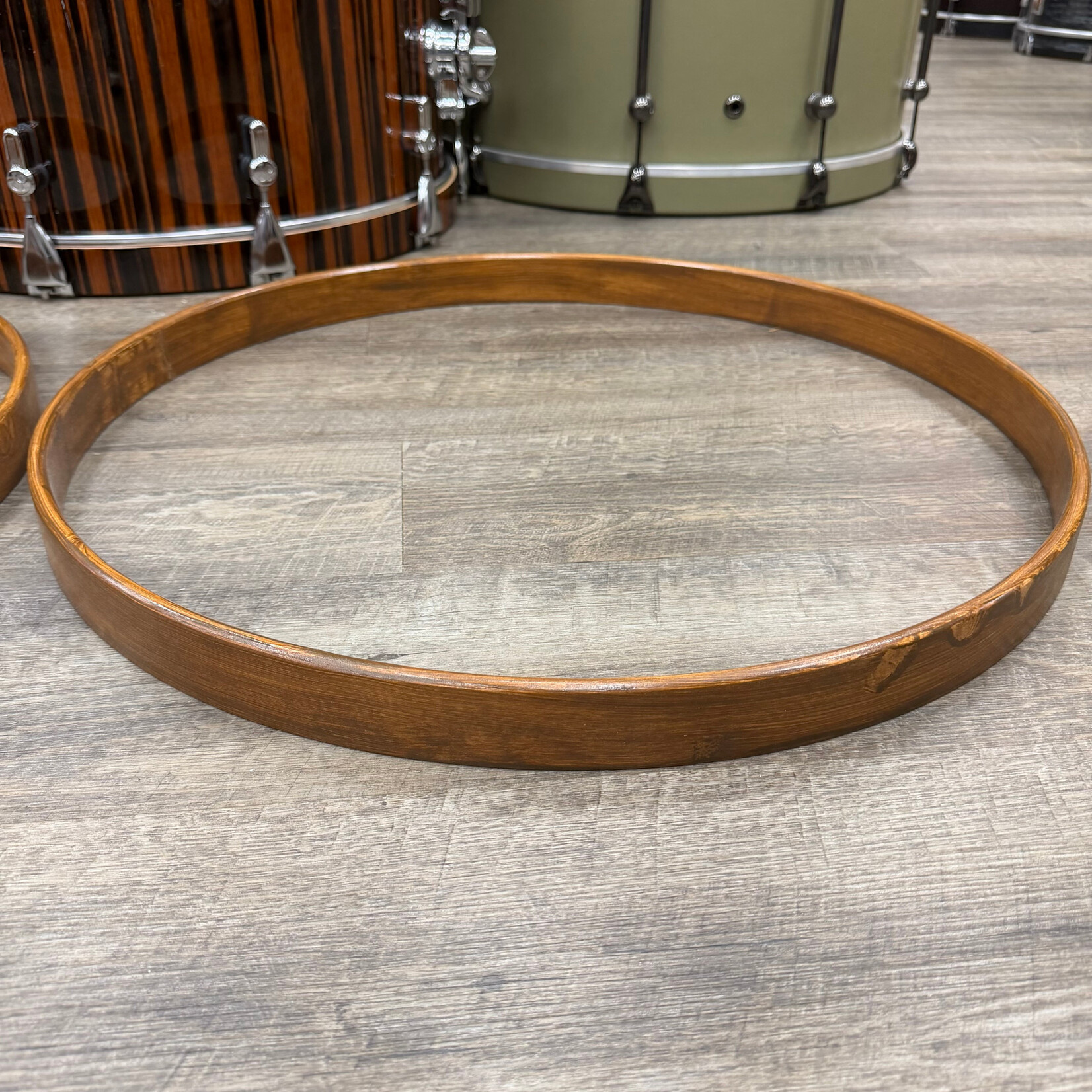 2112 Used 22" Wood Hoop Set