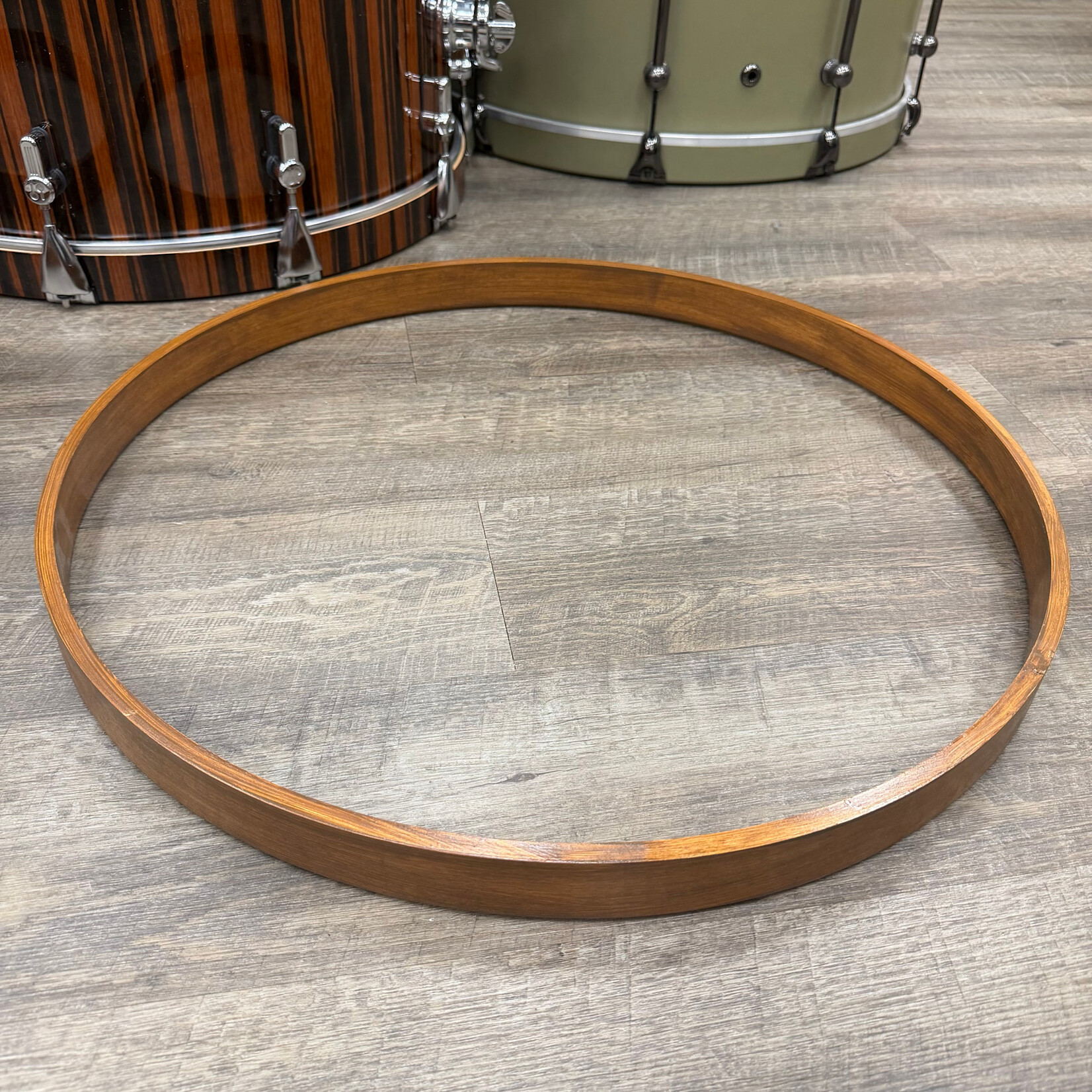 2112 Used 22" Wood Hoop Set