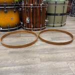 2112 Used 22" Wood Hoop Set