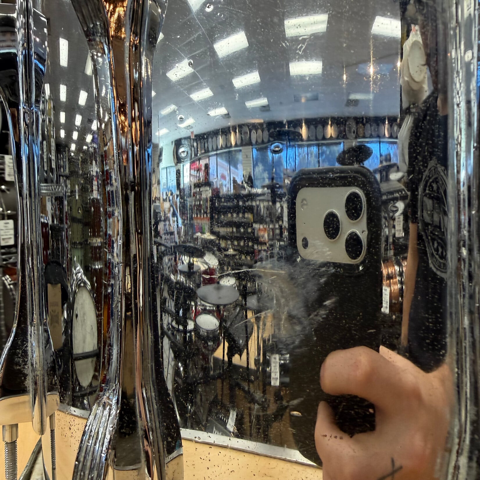 Ludwig Used Ludwig Parade  Snare Drum Chrome Over Wood 12x15