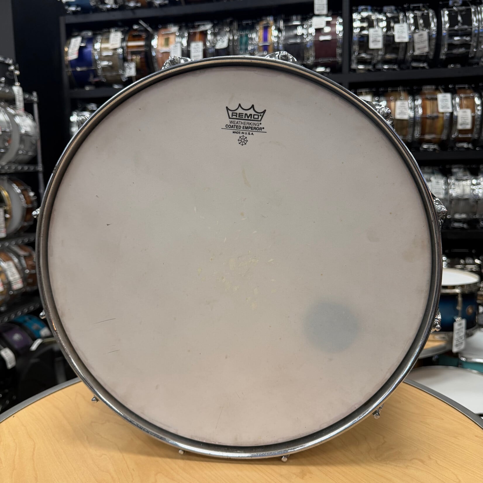 Ludwig Used Ludwig Parade  Snare Drum Chrome Over Wood 12x15