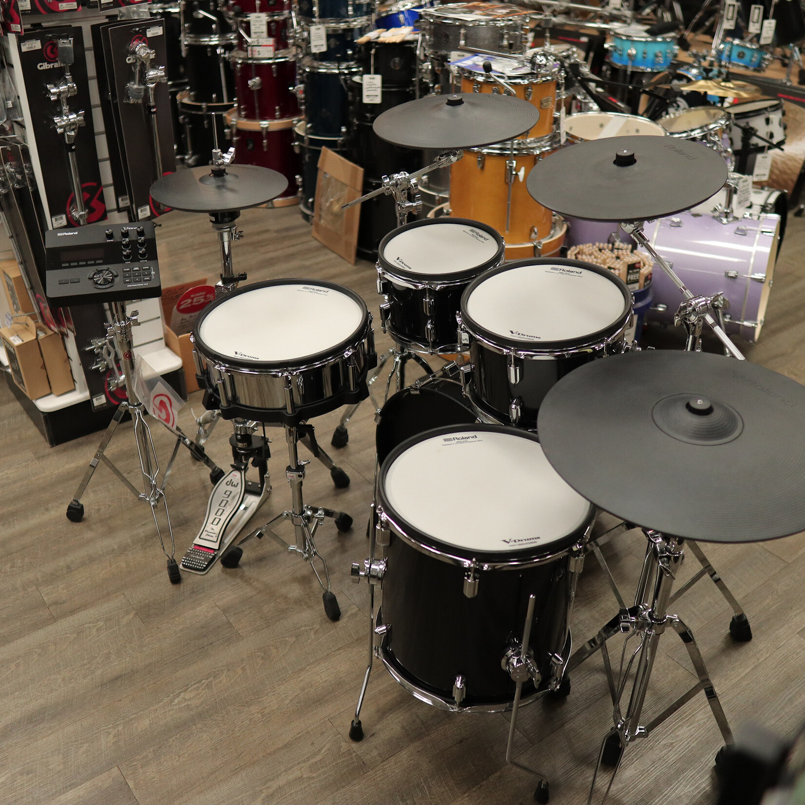 Roland Pre-Owned Roland V-Drums Acoustic Design VAD506 Electronic Kit
