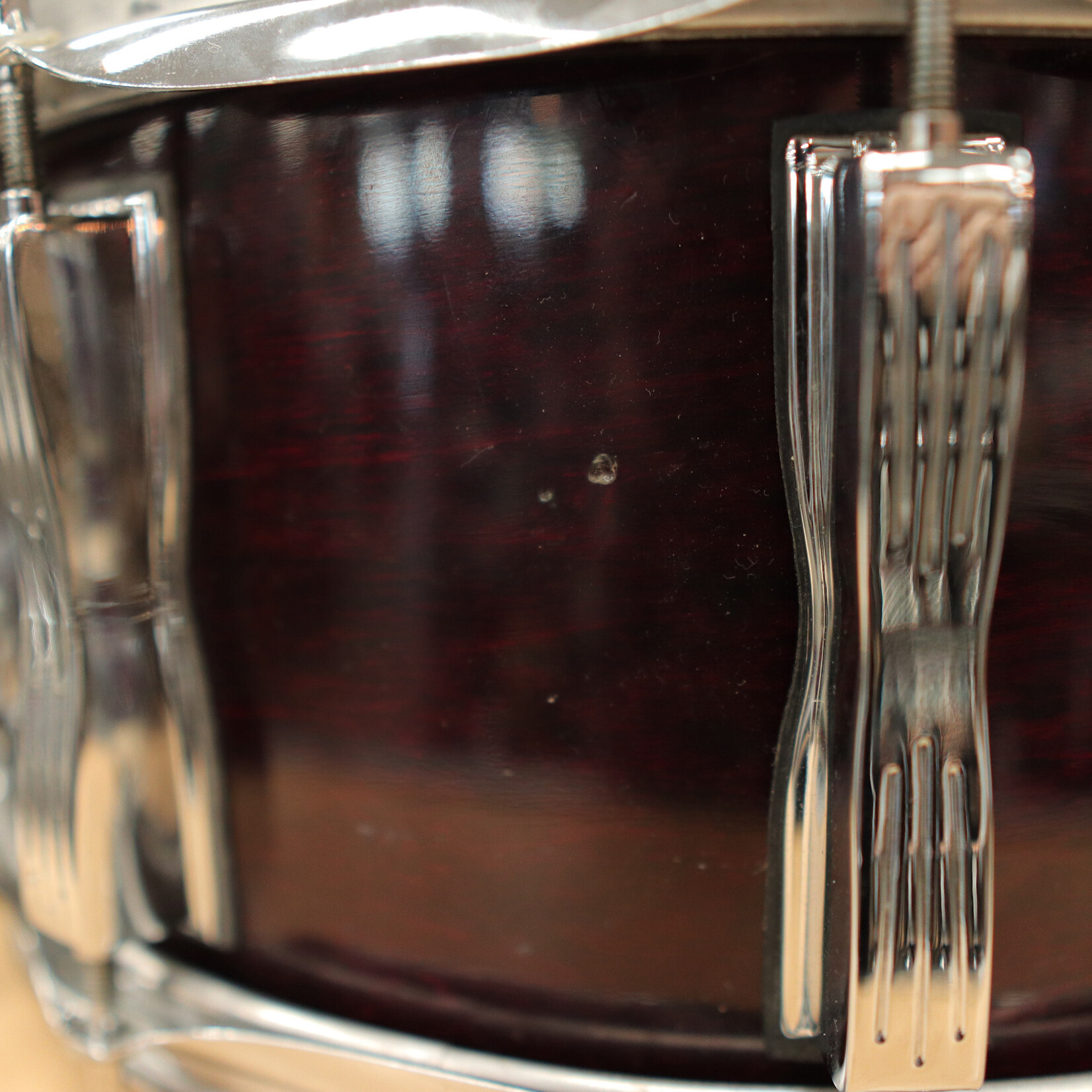 Ludwig Vintage Ludwig Classic Maple 6.5x14" Snare Drum (Cherry Stain Lacquer)