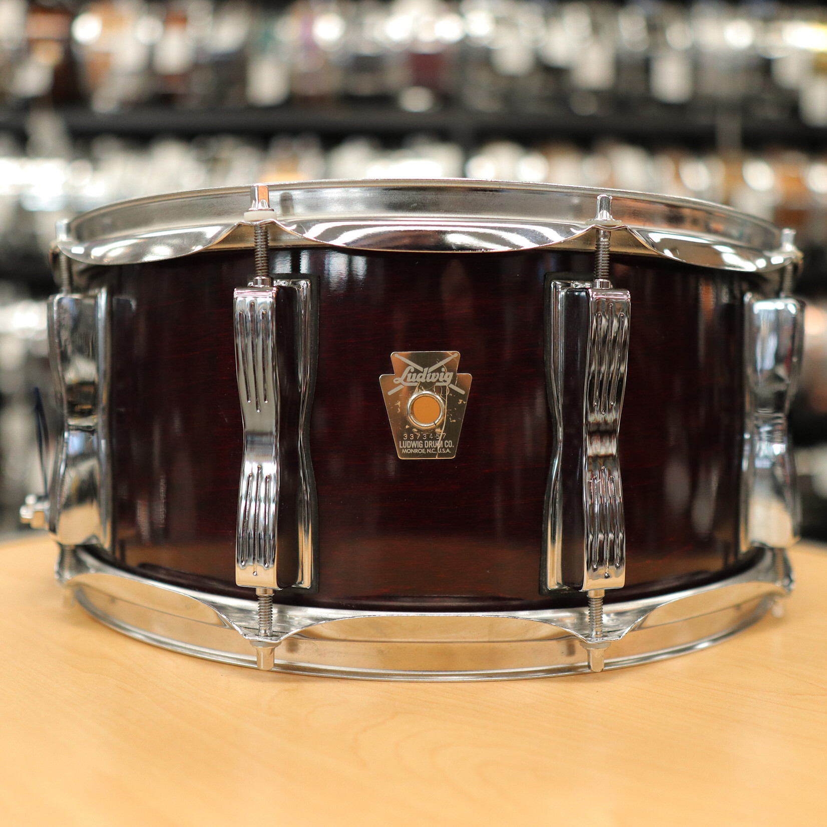 Ludwig Vintage Ludwig Classic Maple 6.5x14" Snare Drum (Cherry Stain Lacquer)